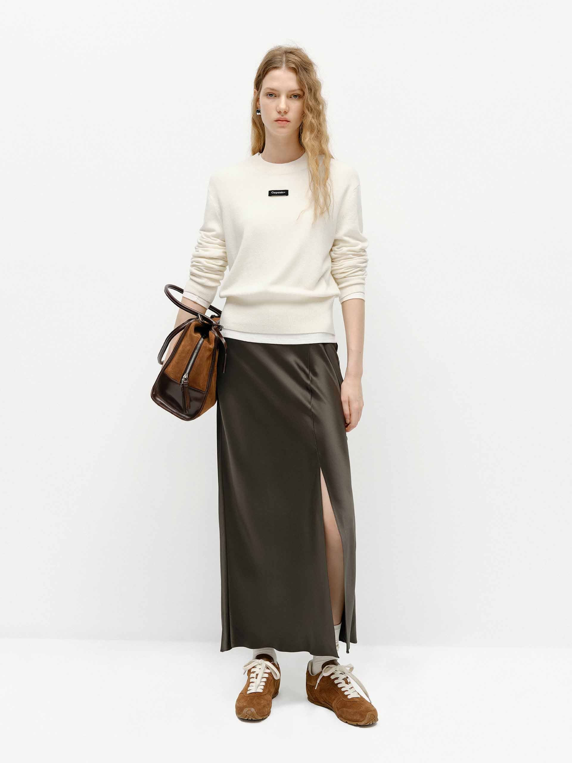 Front Letter Crewneck Top - Image 10