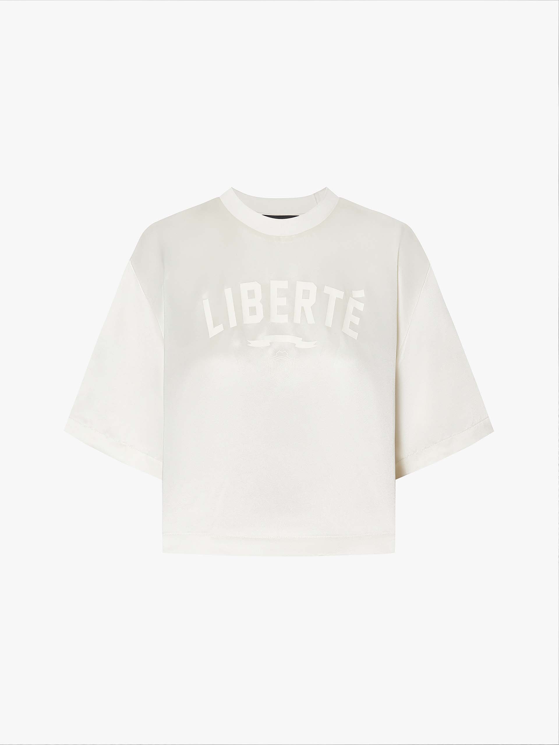 Front Letter Loose T-shirt - Image 13