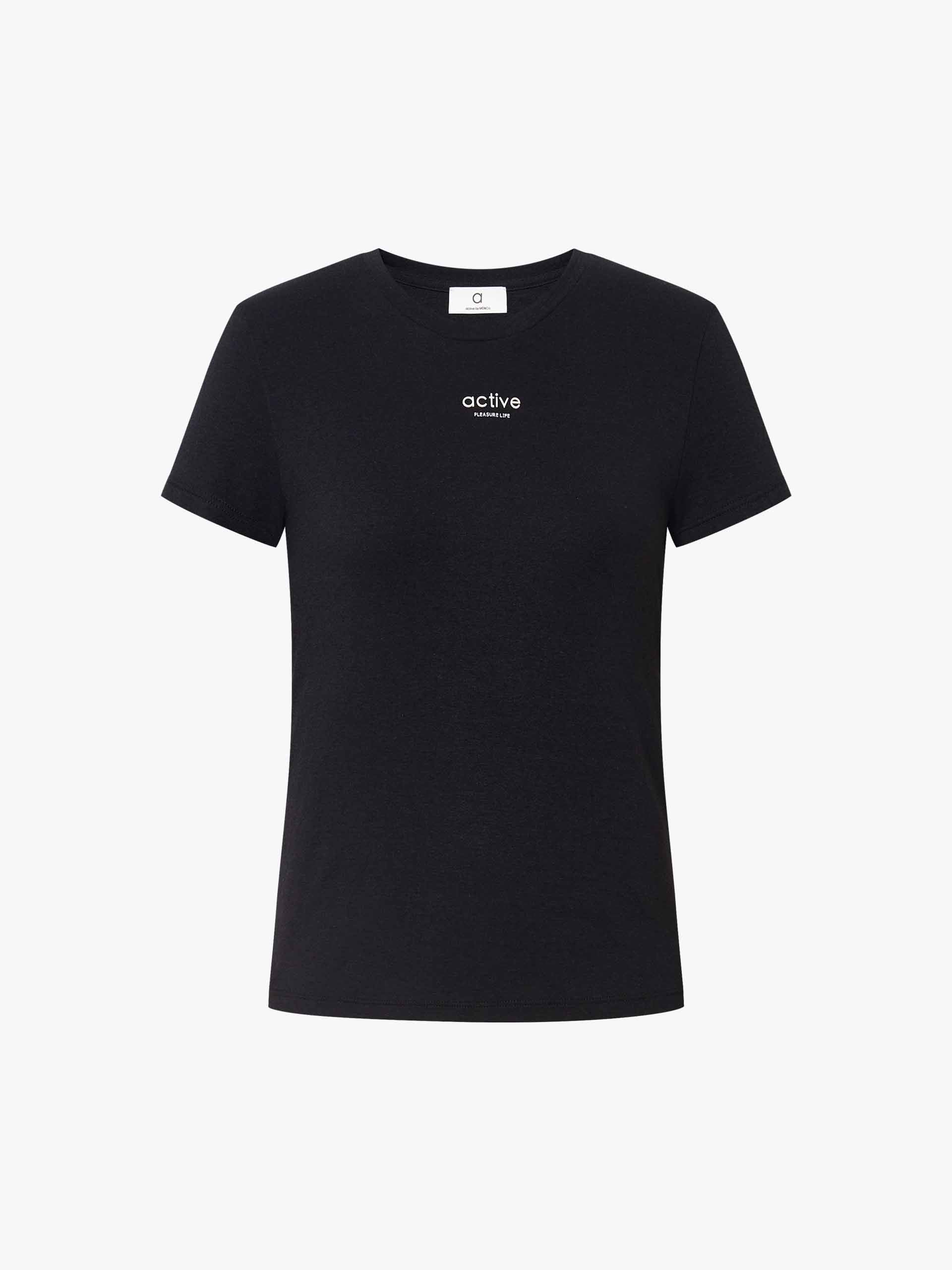 Front Logo Cropped T-shirt - Image 13