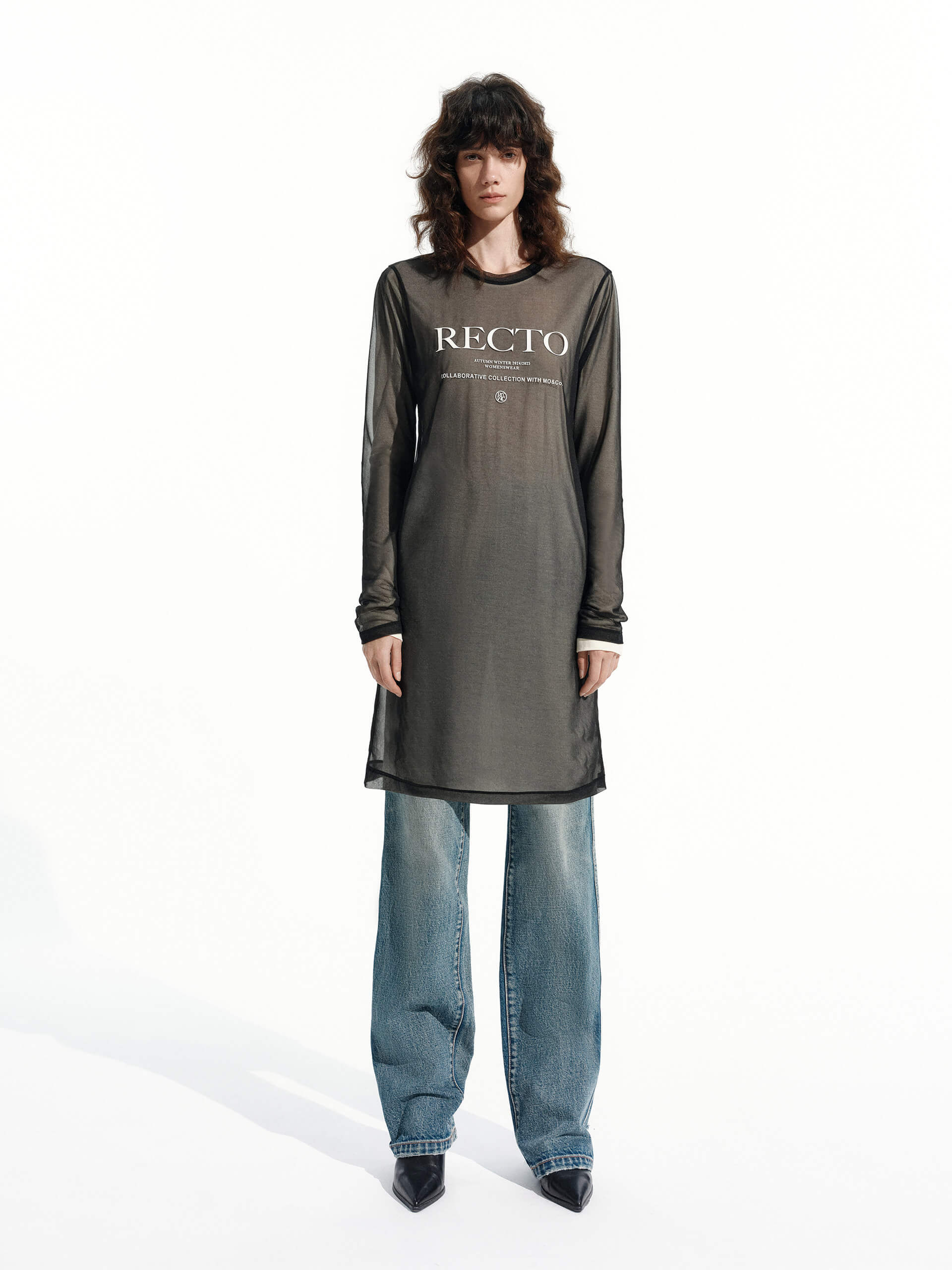 Front Logo Midi Dress - Image 2
