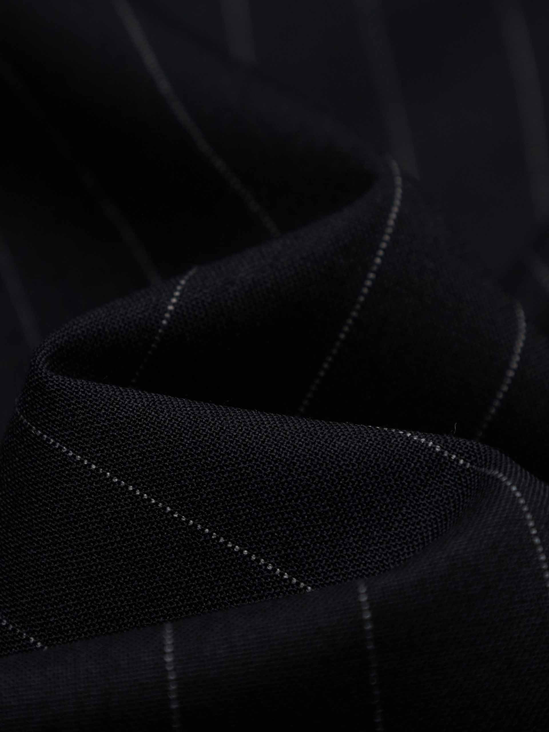 Front Pleated Pinstripe Pants - Image 4