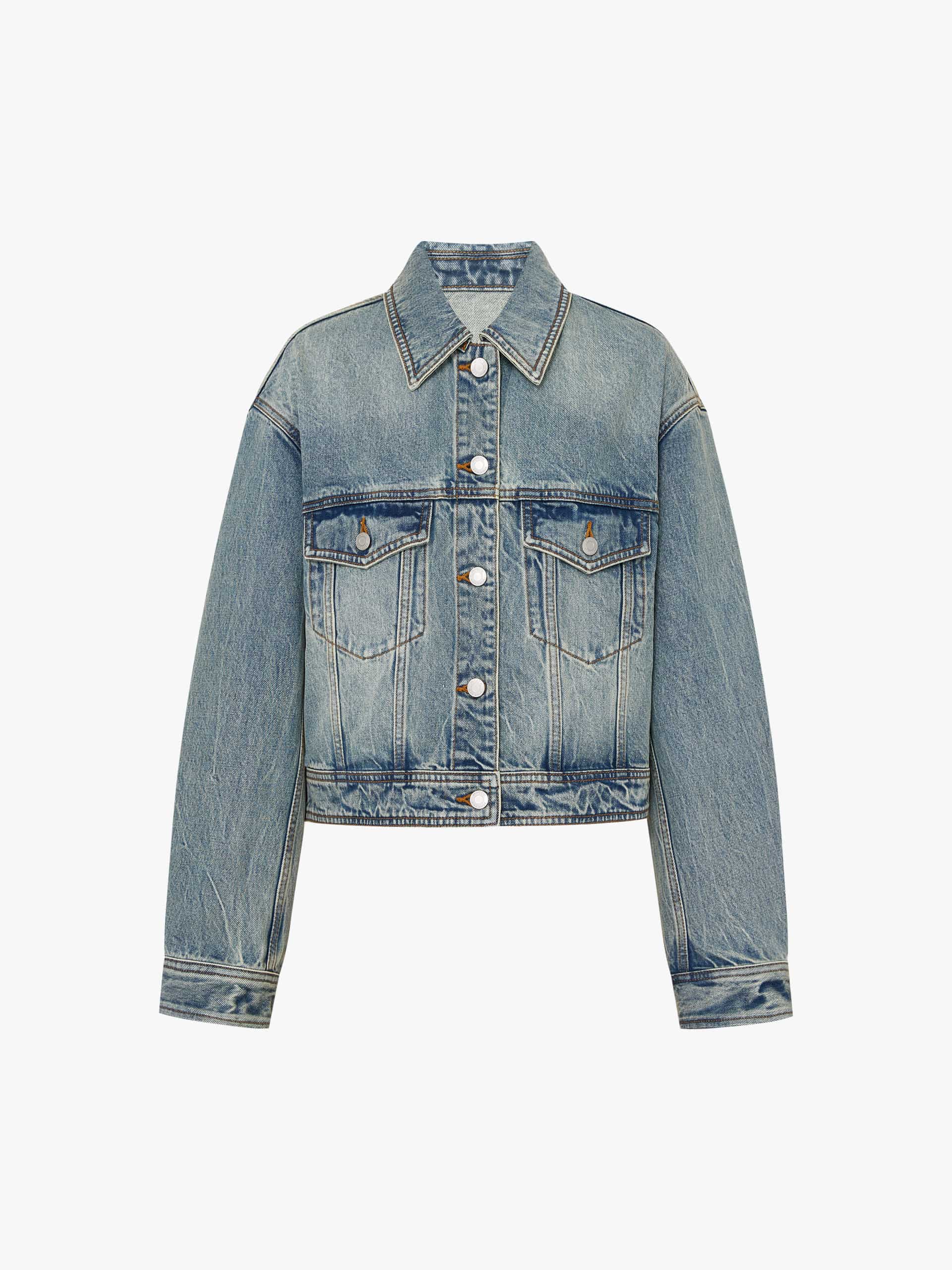 Front Pocket Denim Jacket - Image 5