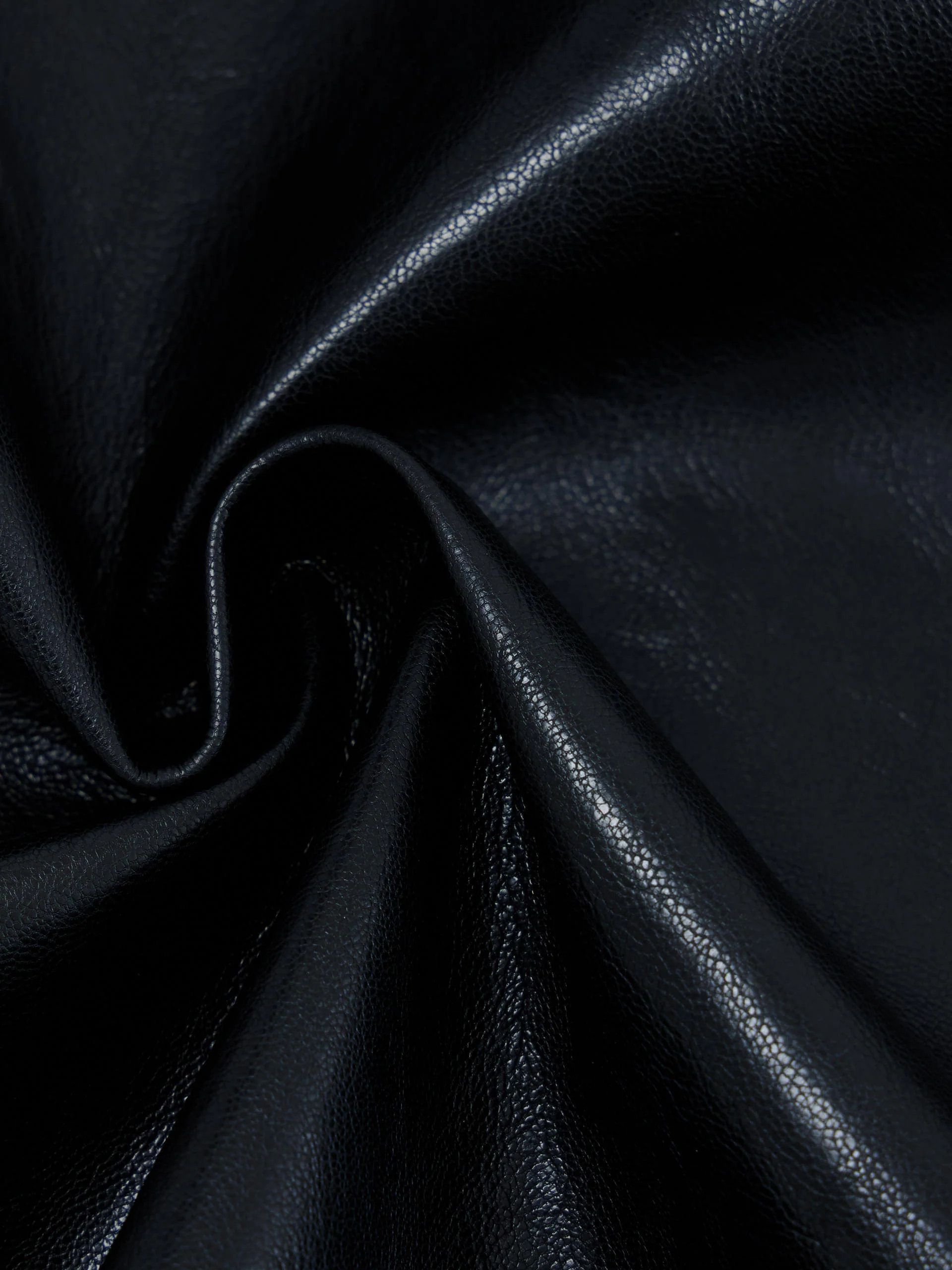 Front Pocket Leather Jacket - Image 4
