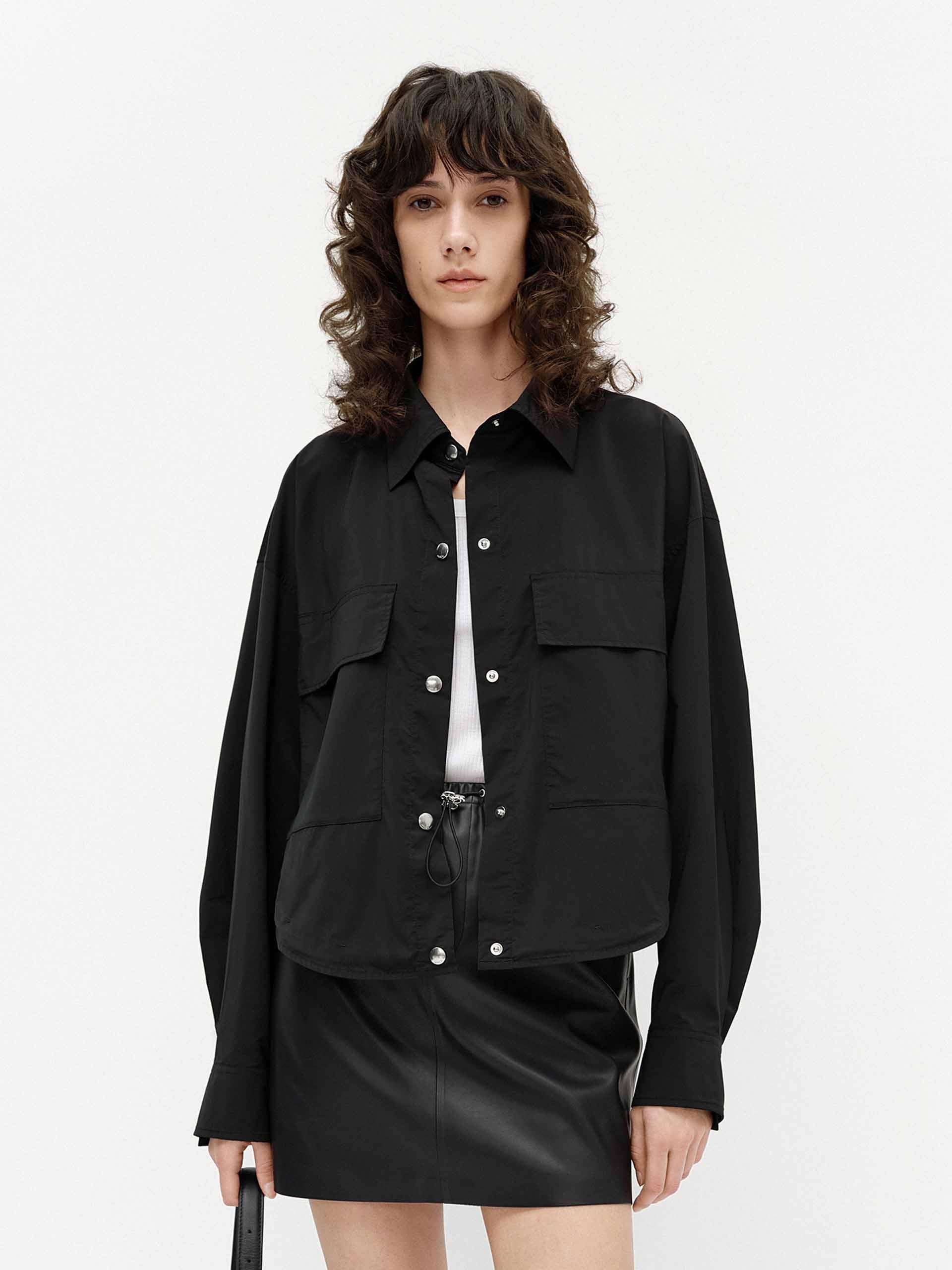 Front Pocket Short Jacket - Image 14
