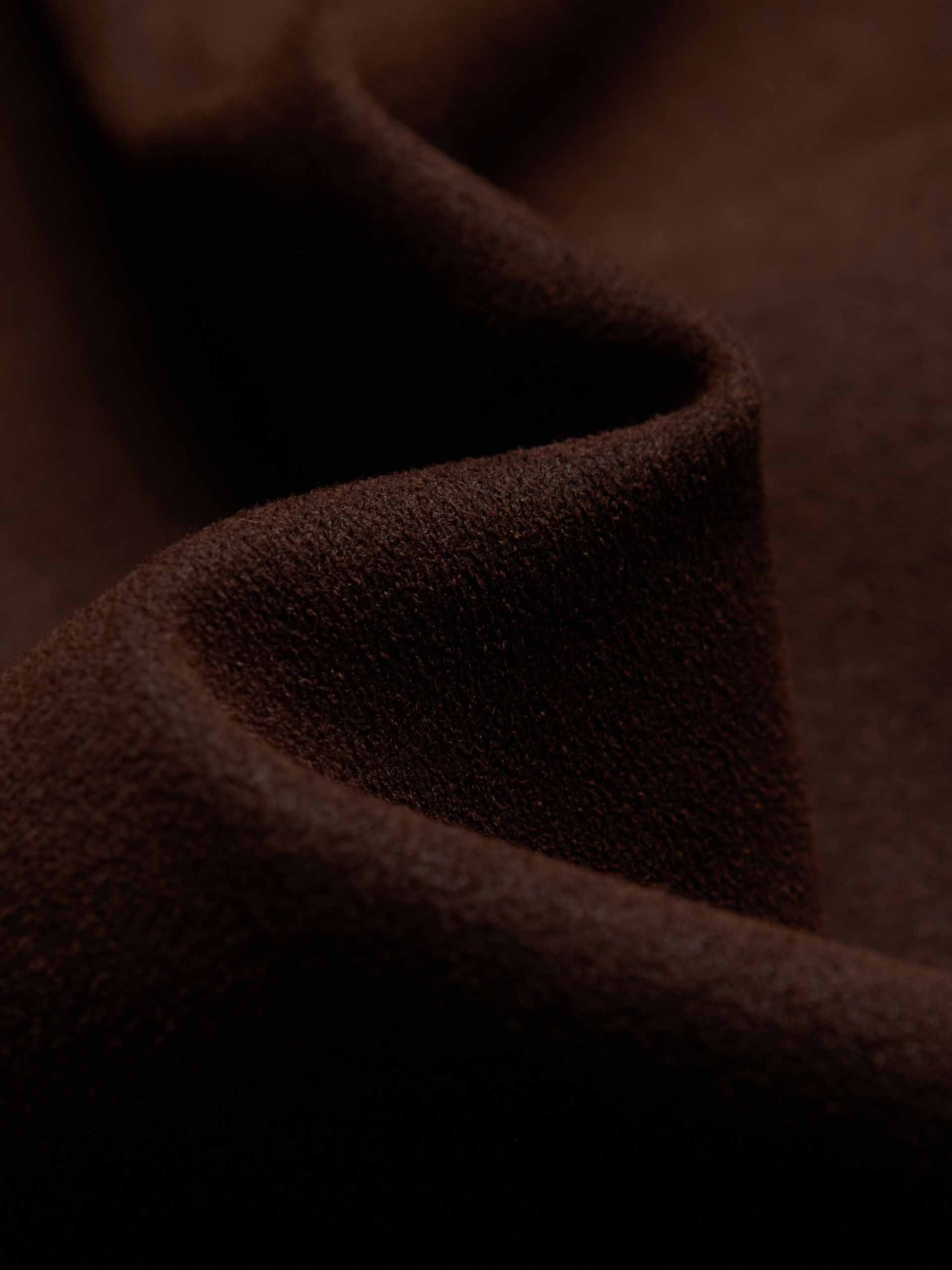 Front Pocket Suede Coat - Image 4