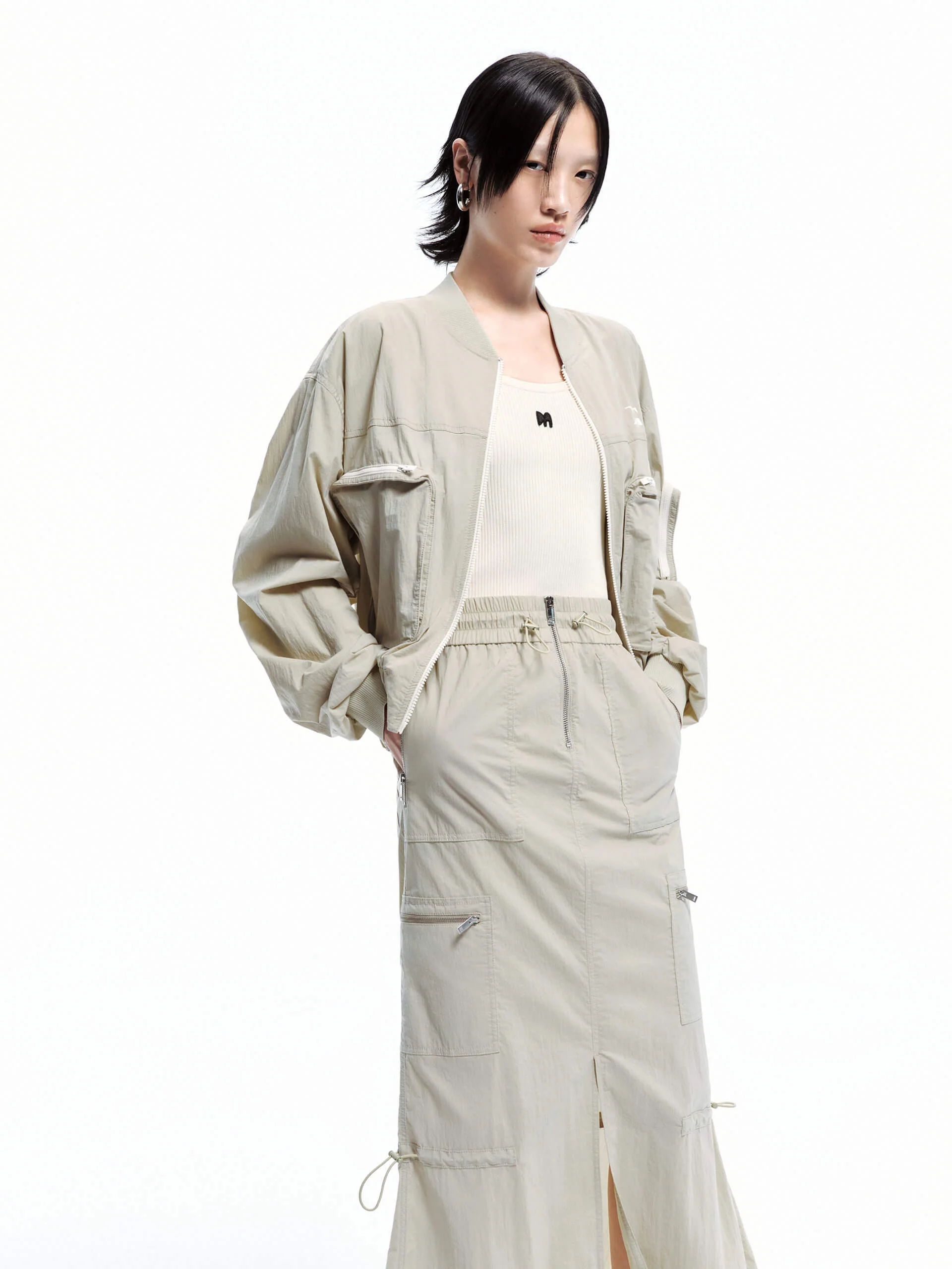 Front Pocket Zipper Jacket - Image 7