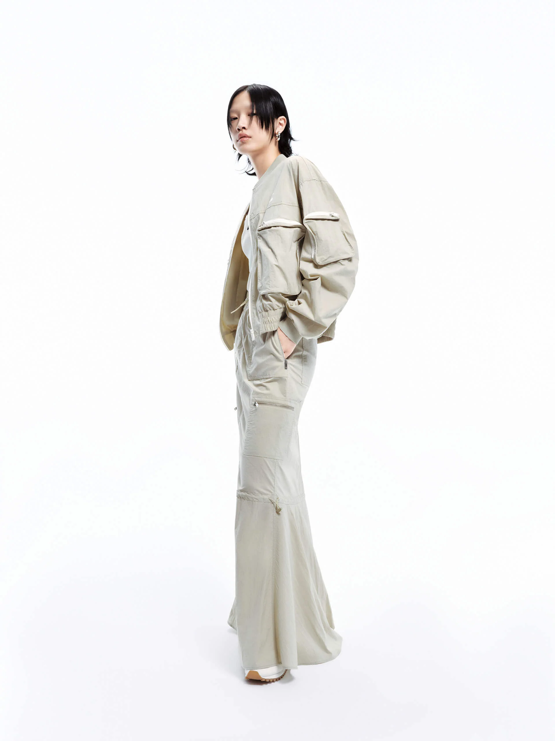 Front Pocket Zipper Jacket - Image 8