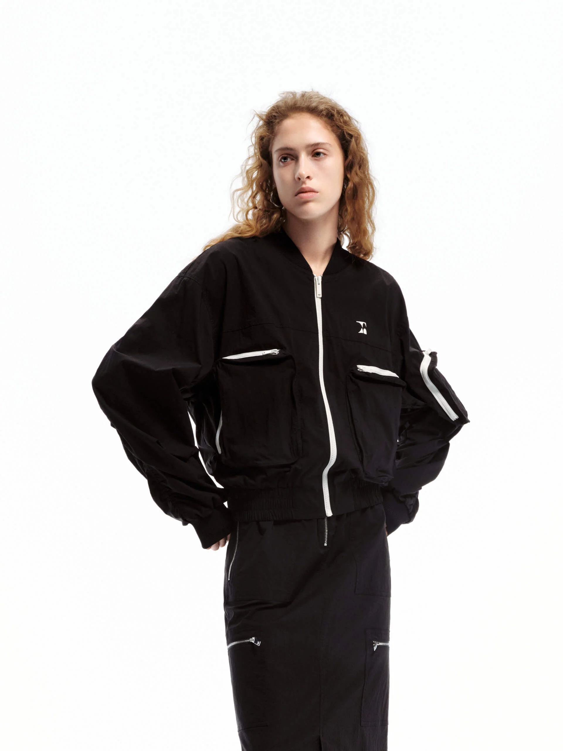 Front Pocket Zipper Jacket - Image 9