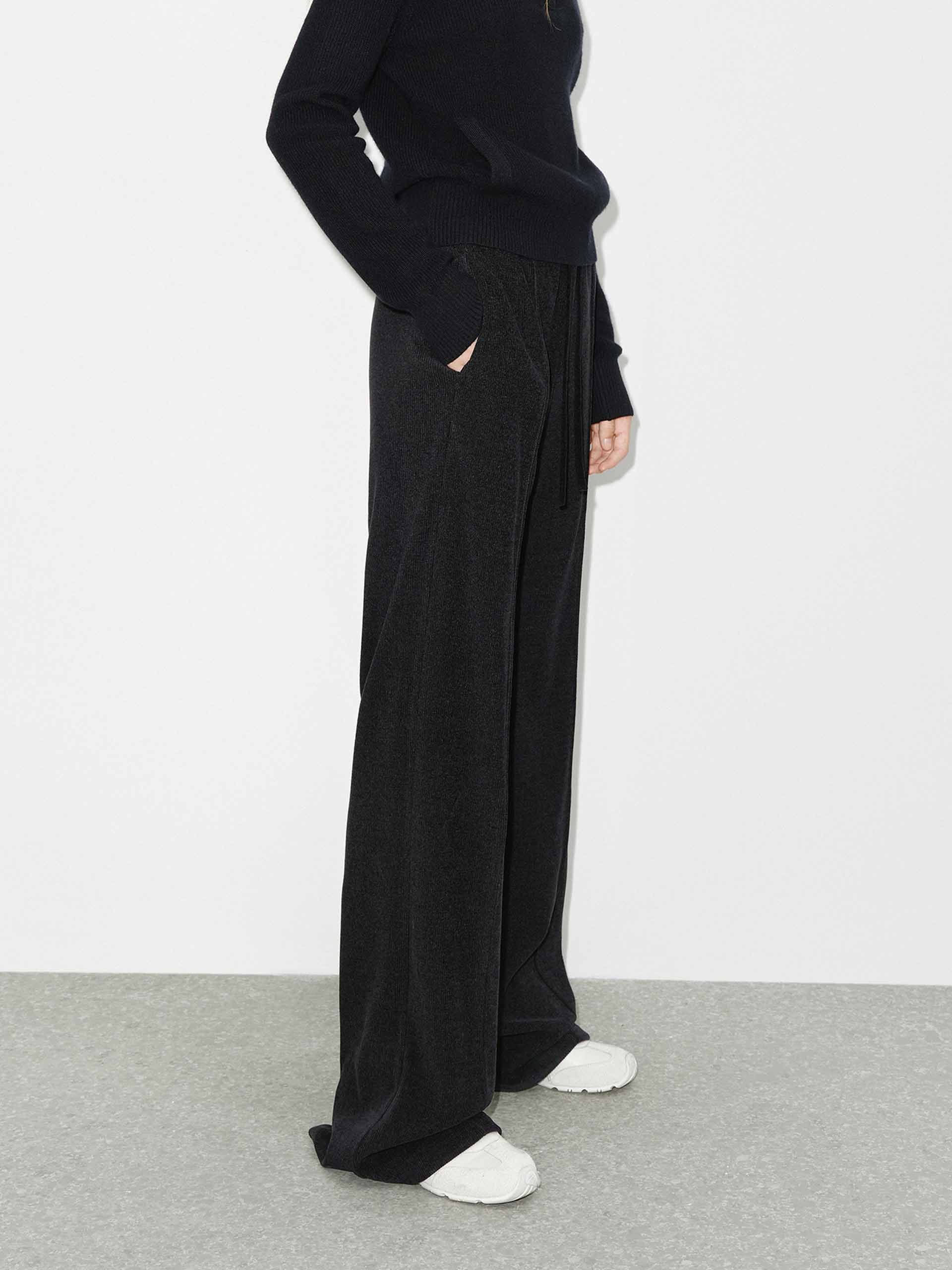 Front Seams Corduroy Pants - Image 14