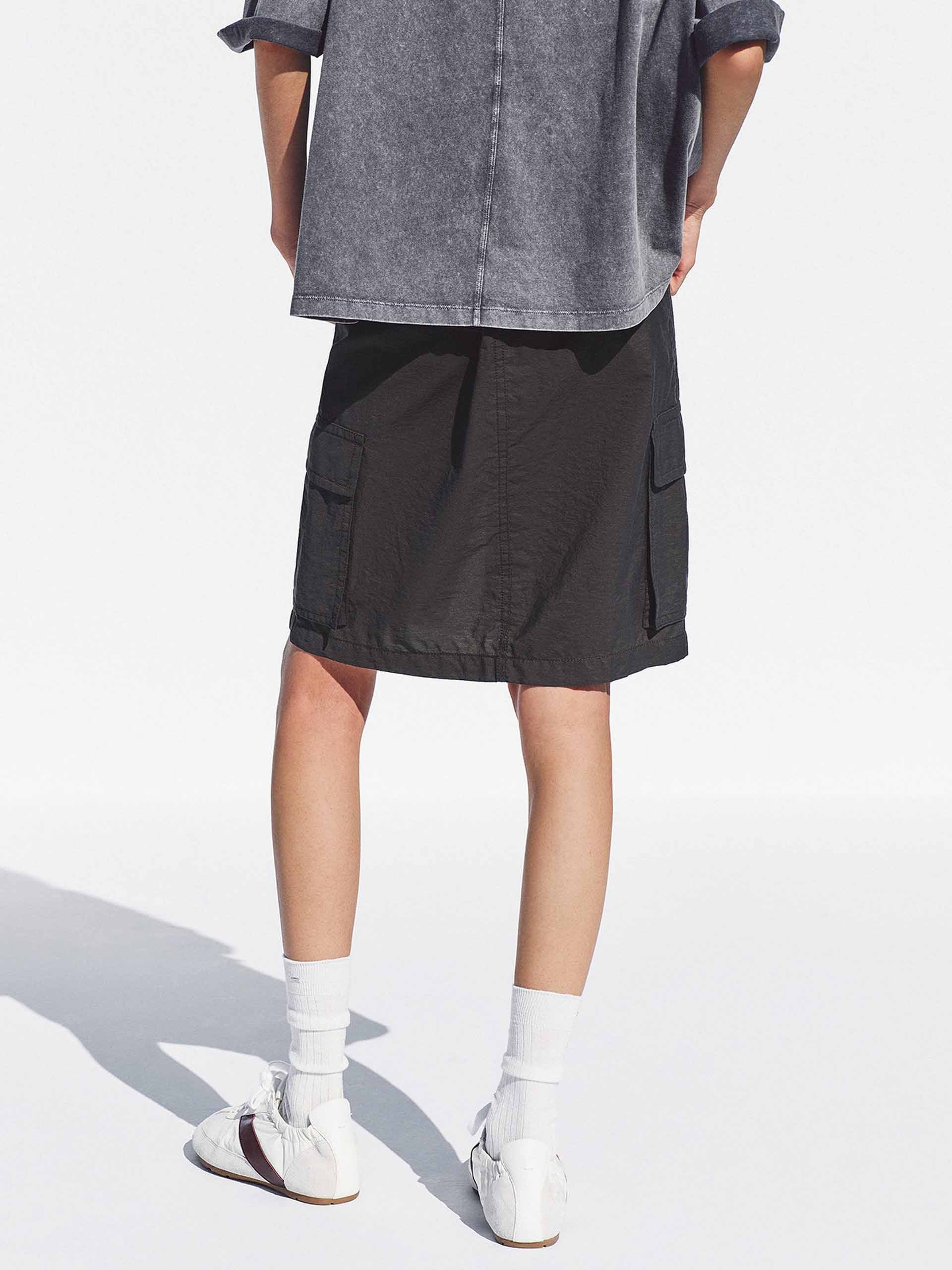 Front Slit Cargo Mid Skirt - Image 3