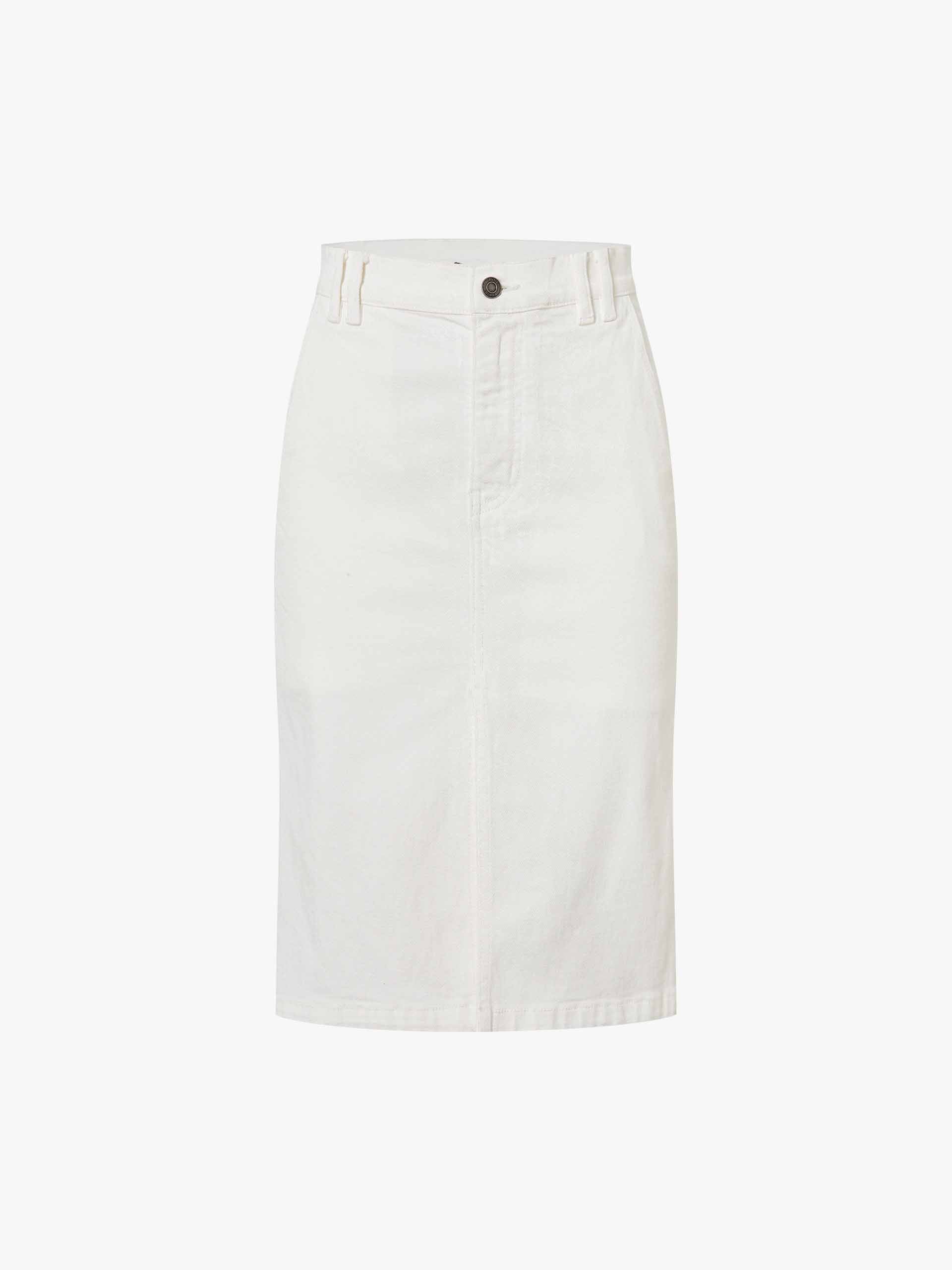 Front Slit Straight Skirt - Image 5