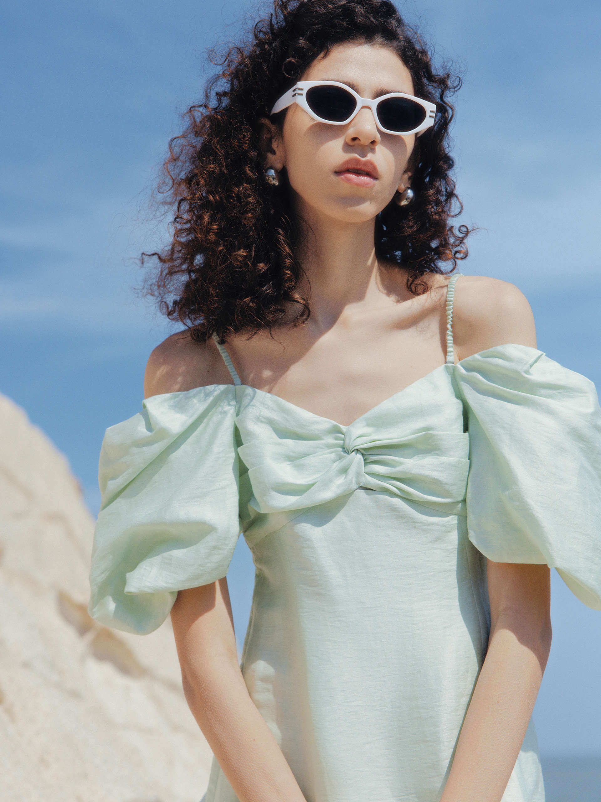 Front Twisted Cami Dress - Image 3