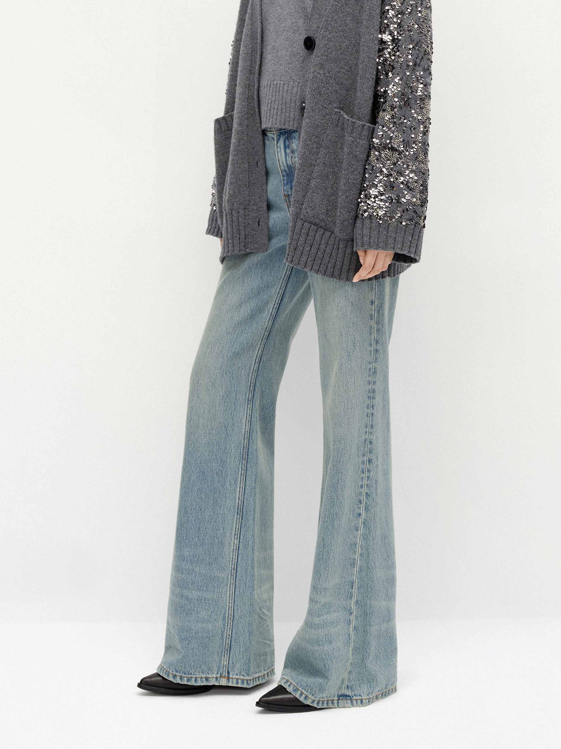 Full Length Cotton Jeans - Image 3