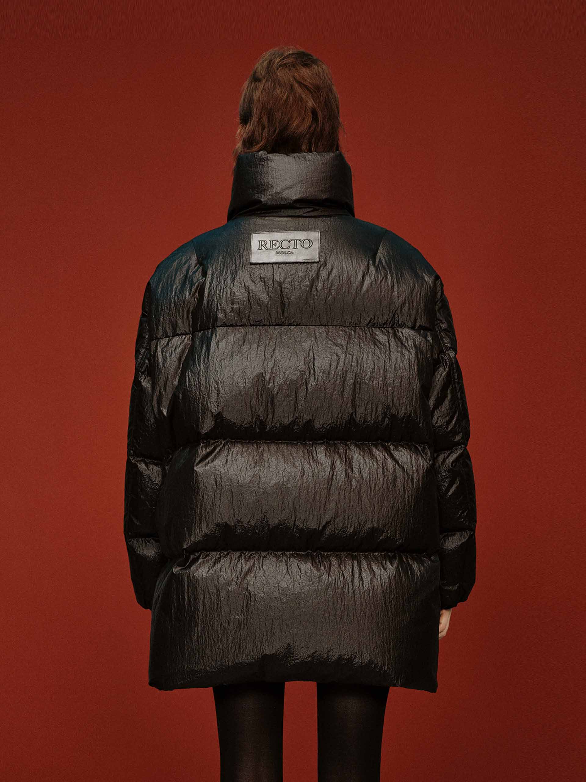 Funnel Neck Down Jacket - Image 14