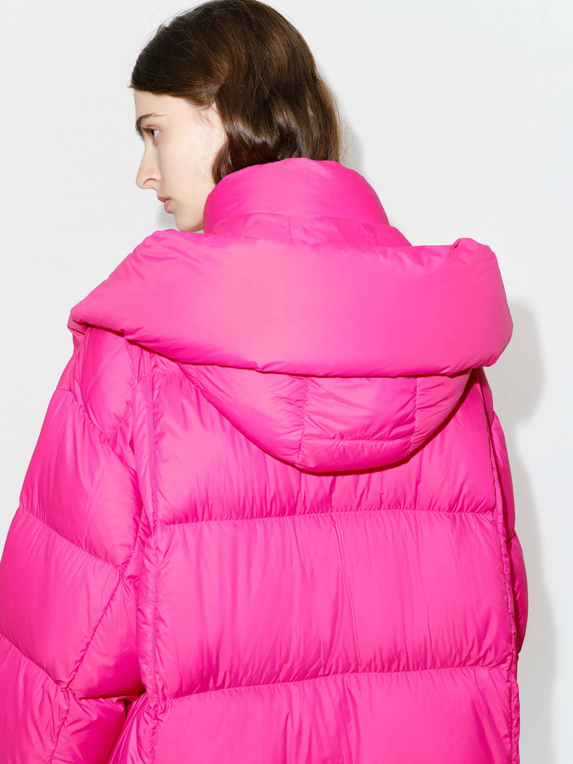 Funnel Neck Puffer Jacket - Image 11