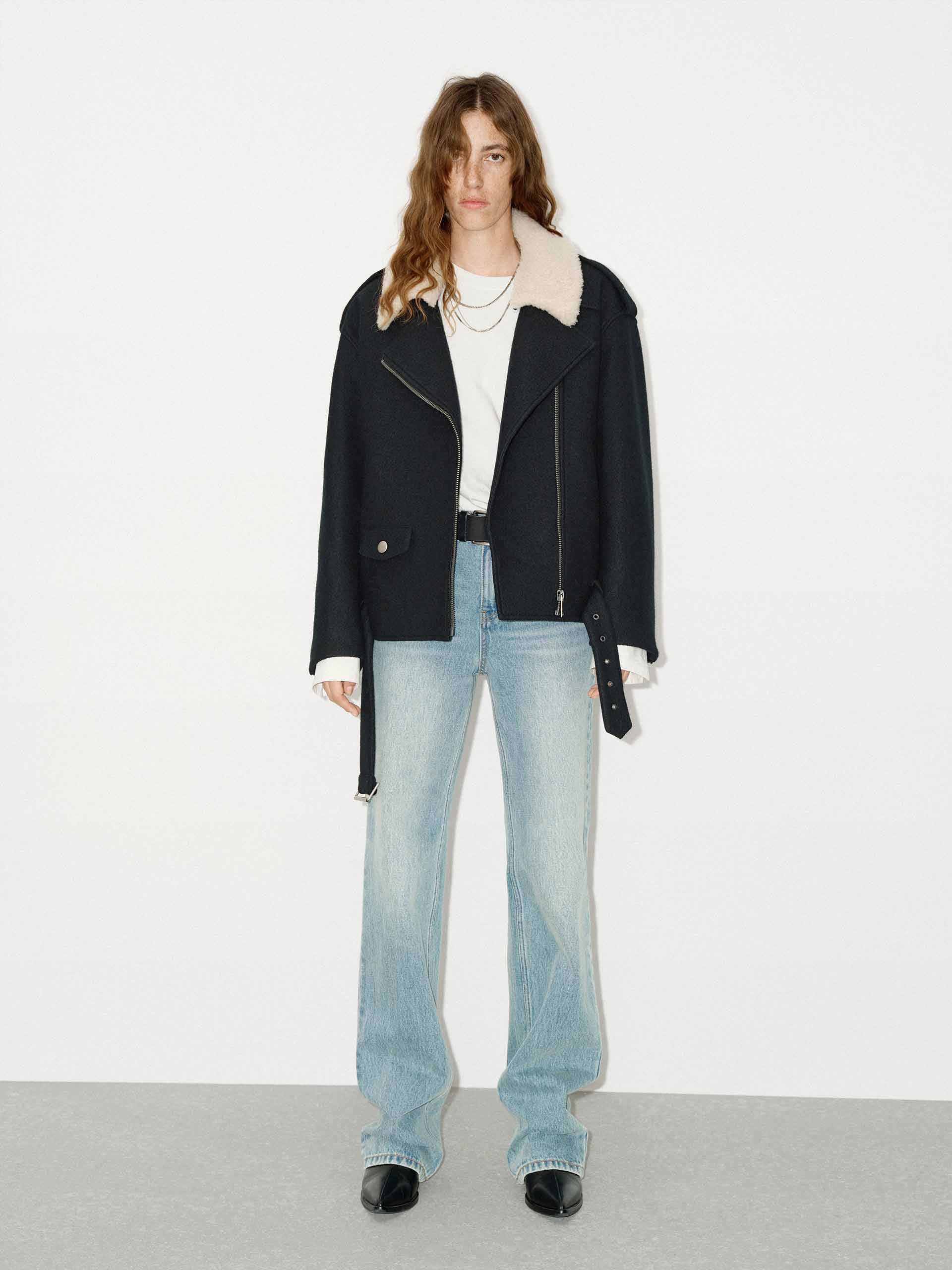 Fur Collar Belted Coat - Image 2