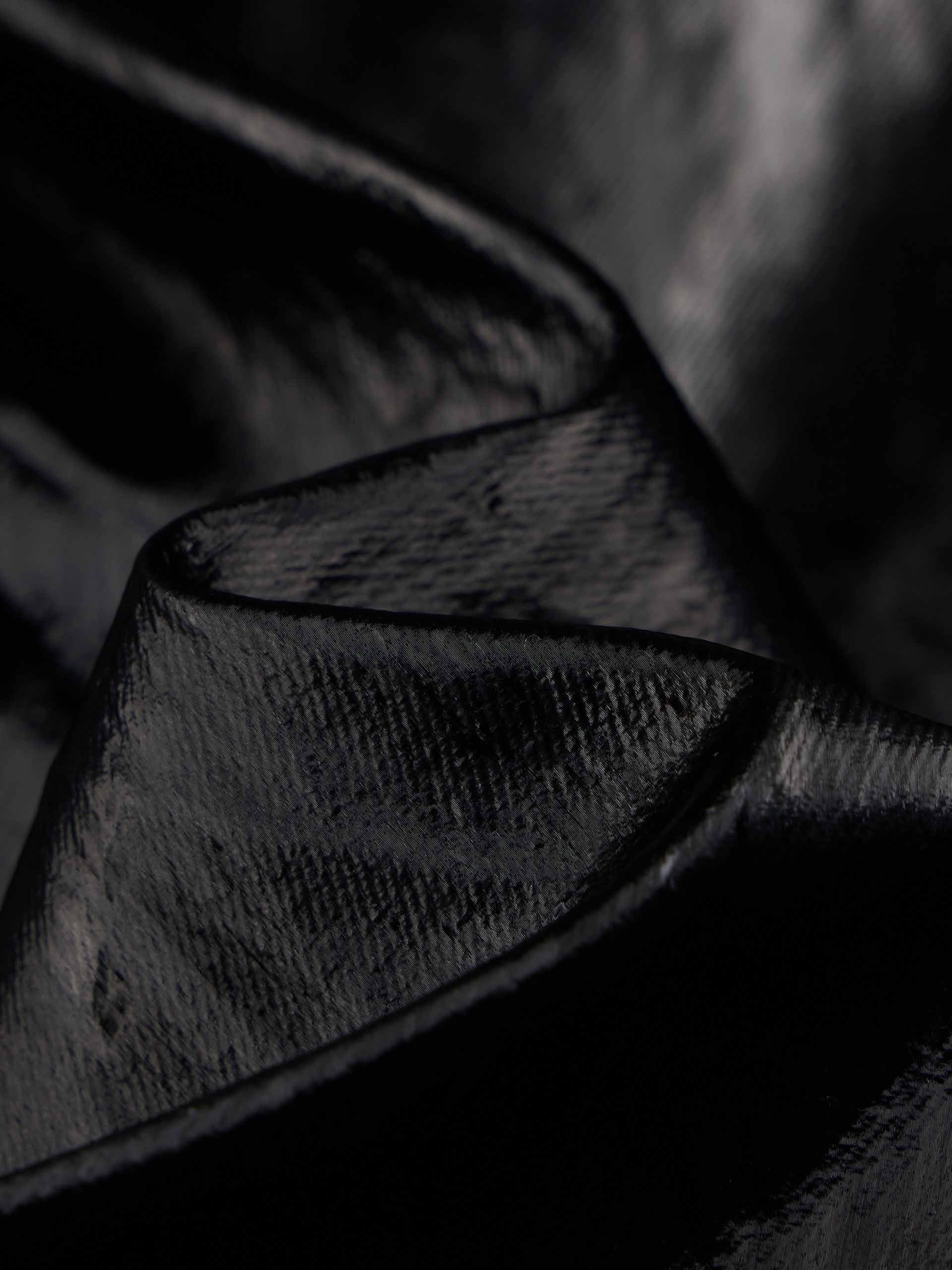 Fur Collar Leather Down Jacket - Image 4