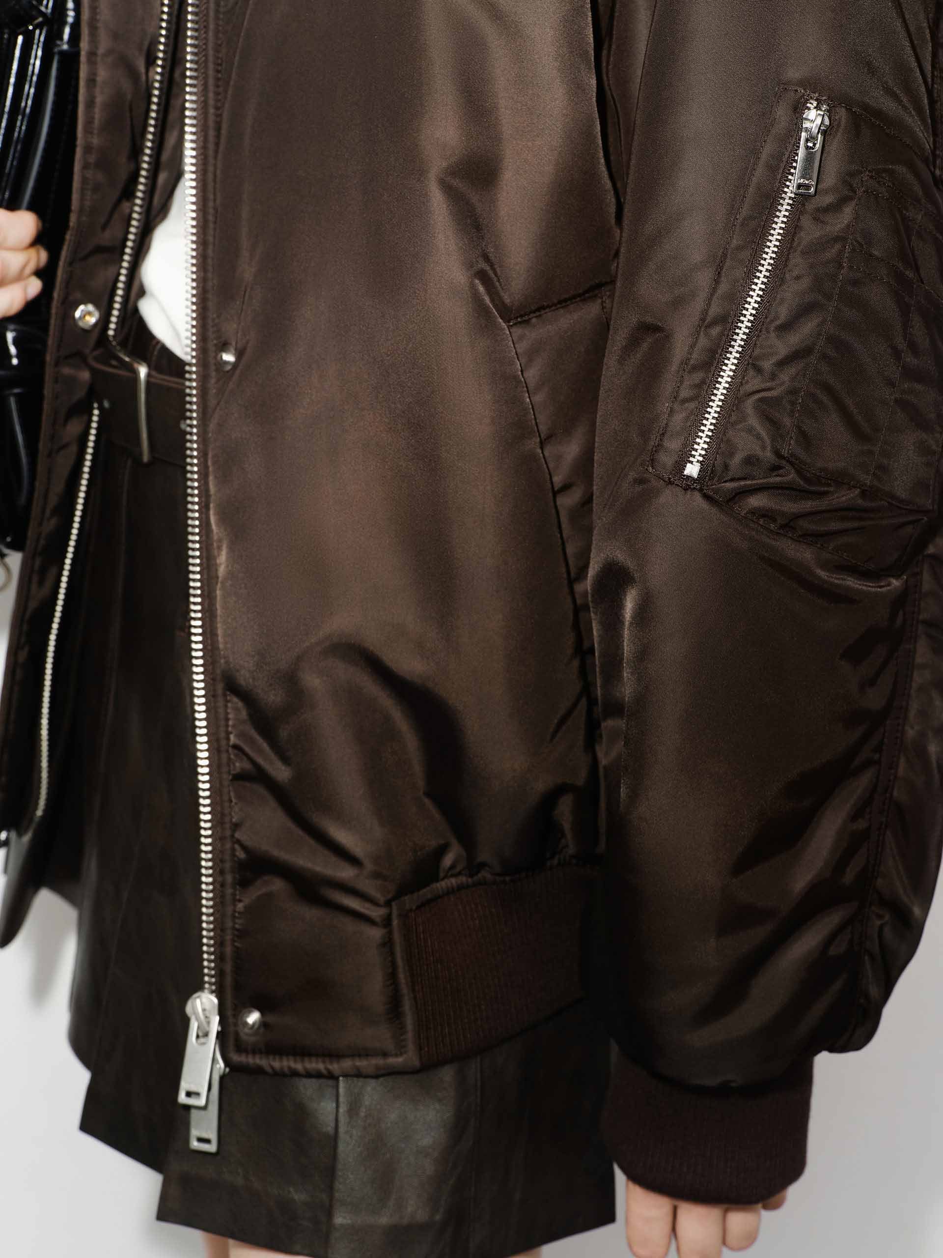 Fur Collar Quilted Jacket - Image 7