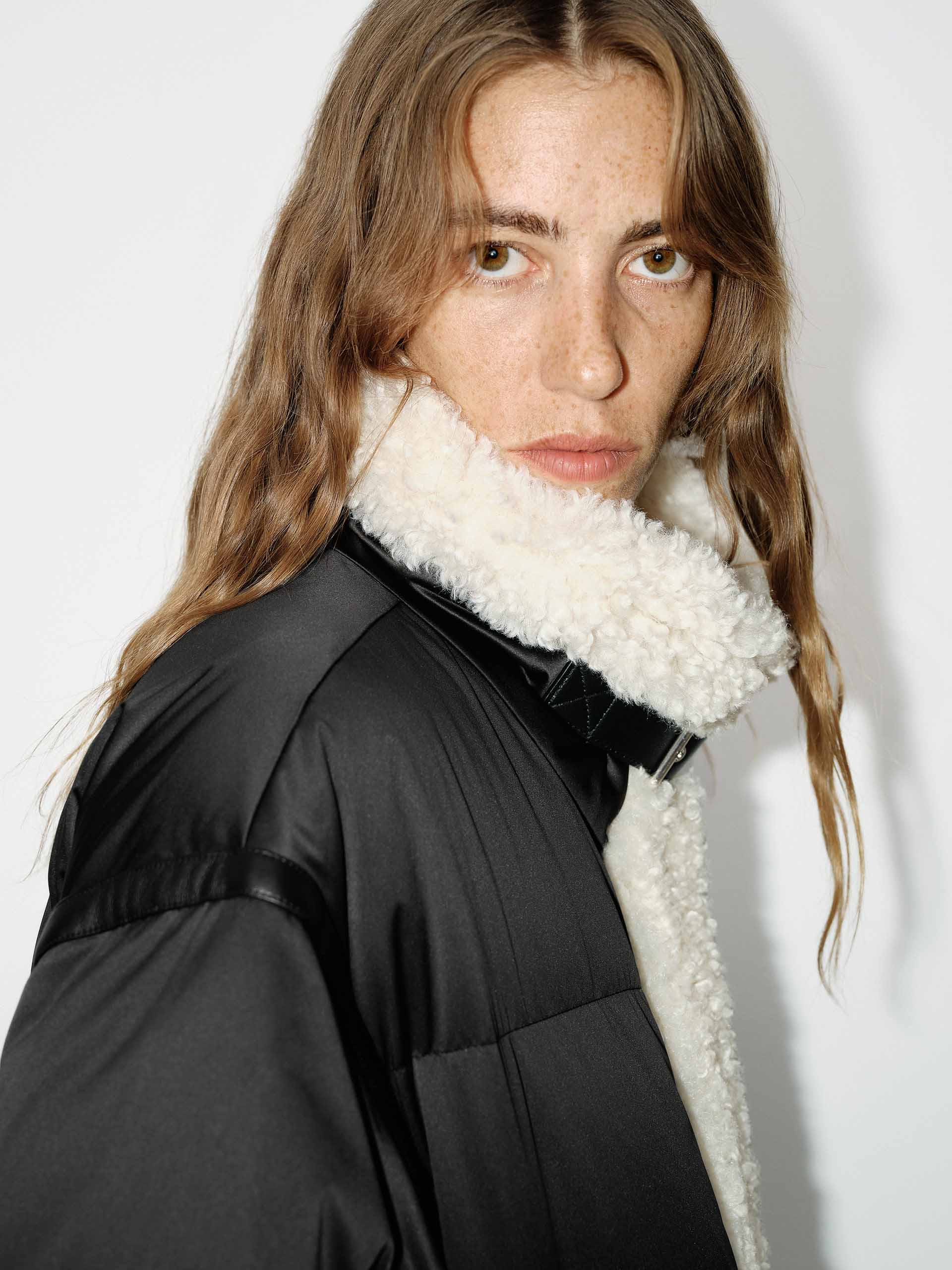 Fur Trim Quilted Down Jacket - Image 14