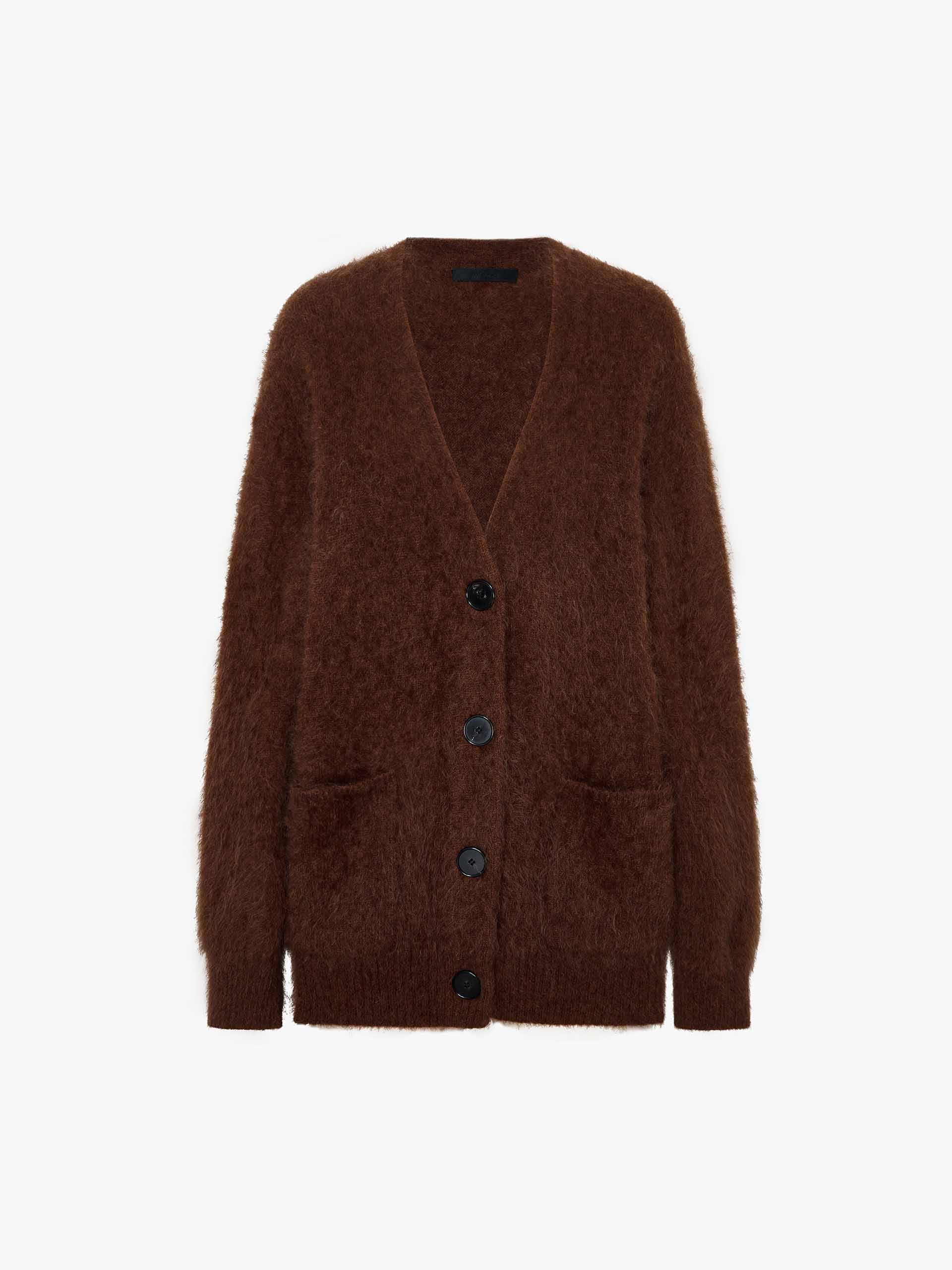 Furry Touch Knitted Cardigan - Image 11