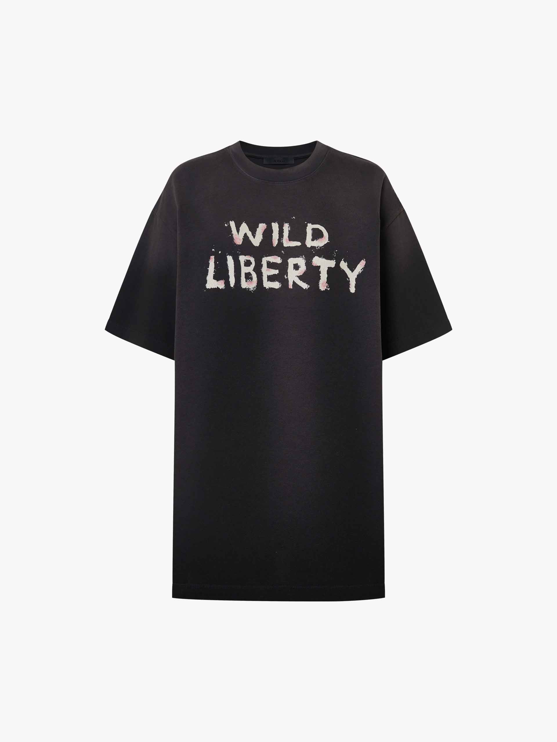 Graffiti Letter Cotton T-Shirt - Image 5