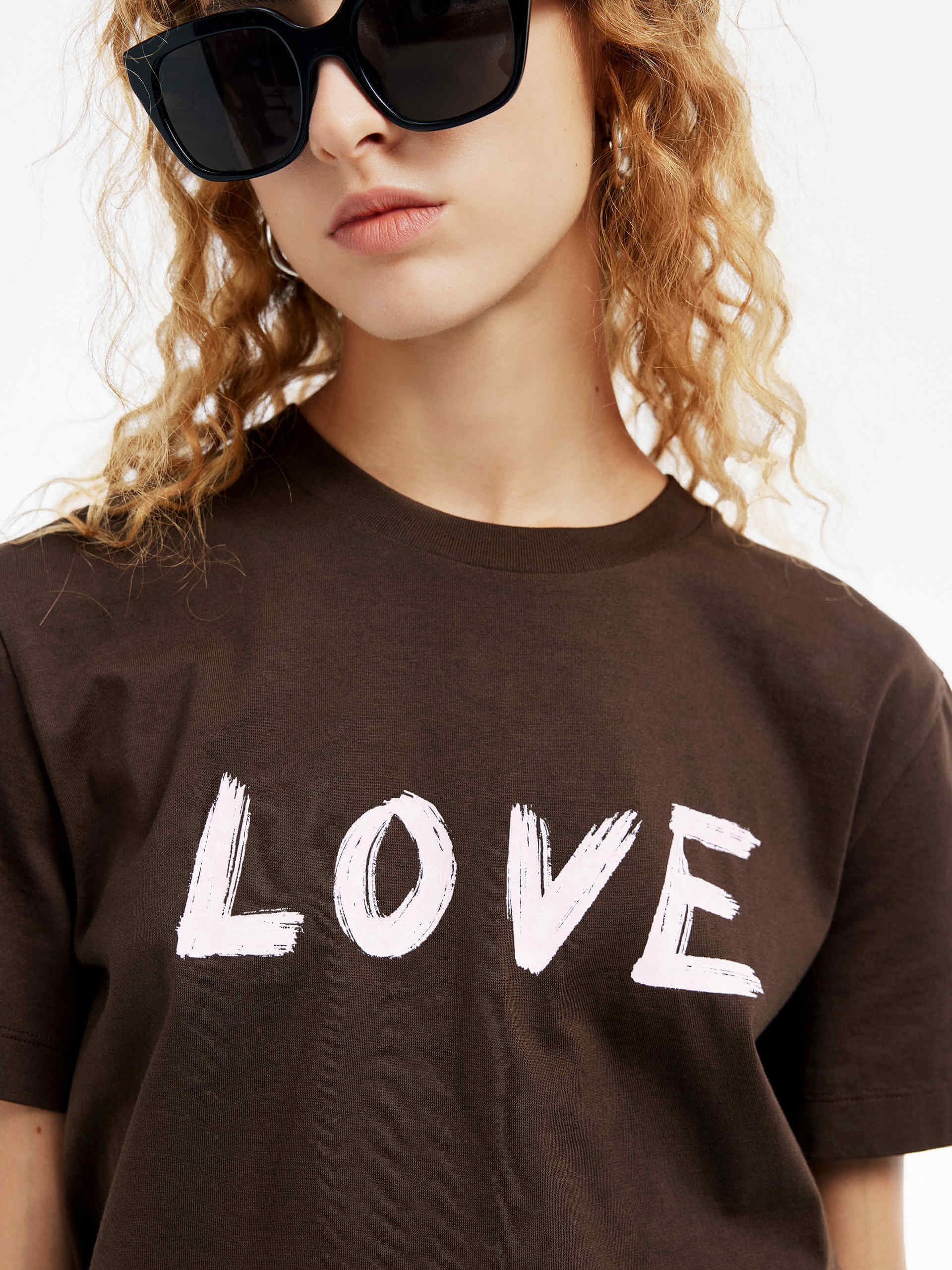Graffiti LOVE Cotton T-shirt - Image 2
