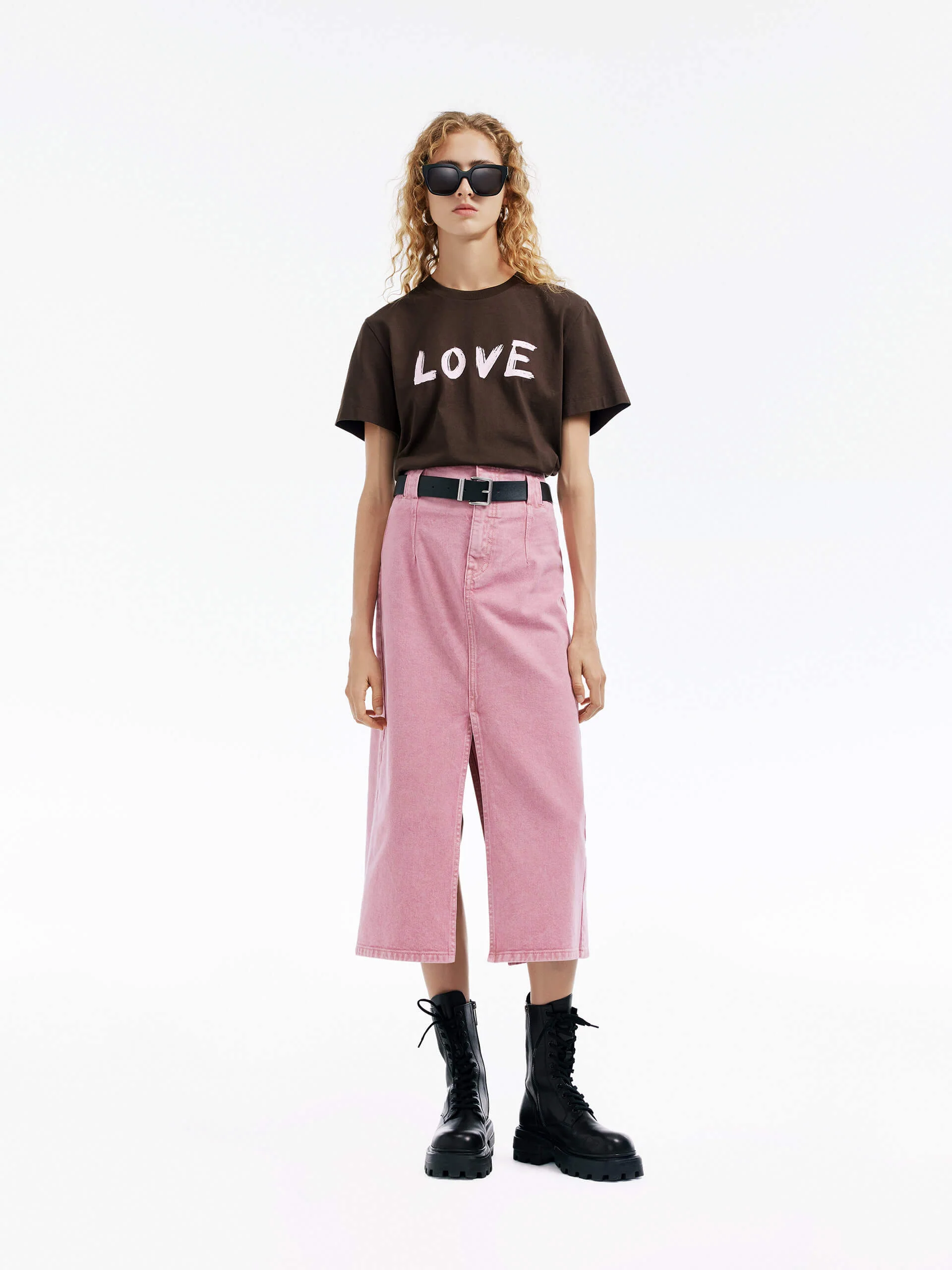 Graffiti LOVE Cotton T-shirt - Image 5
