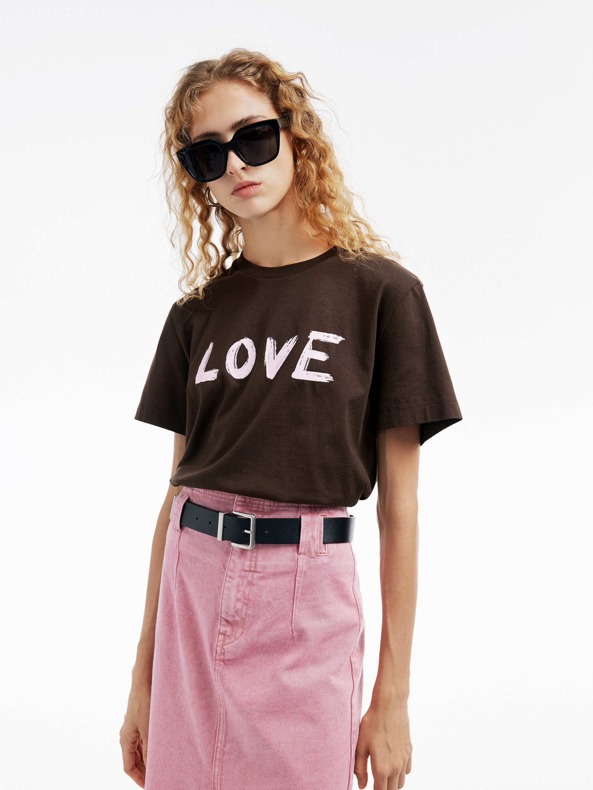 Graffiti LOVE Cotton T-shirt - Image 7