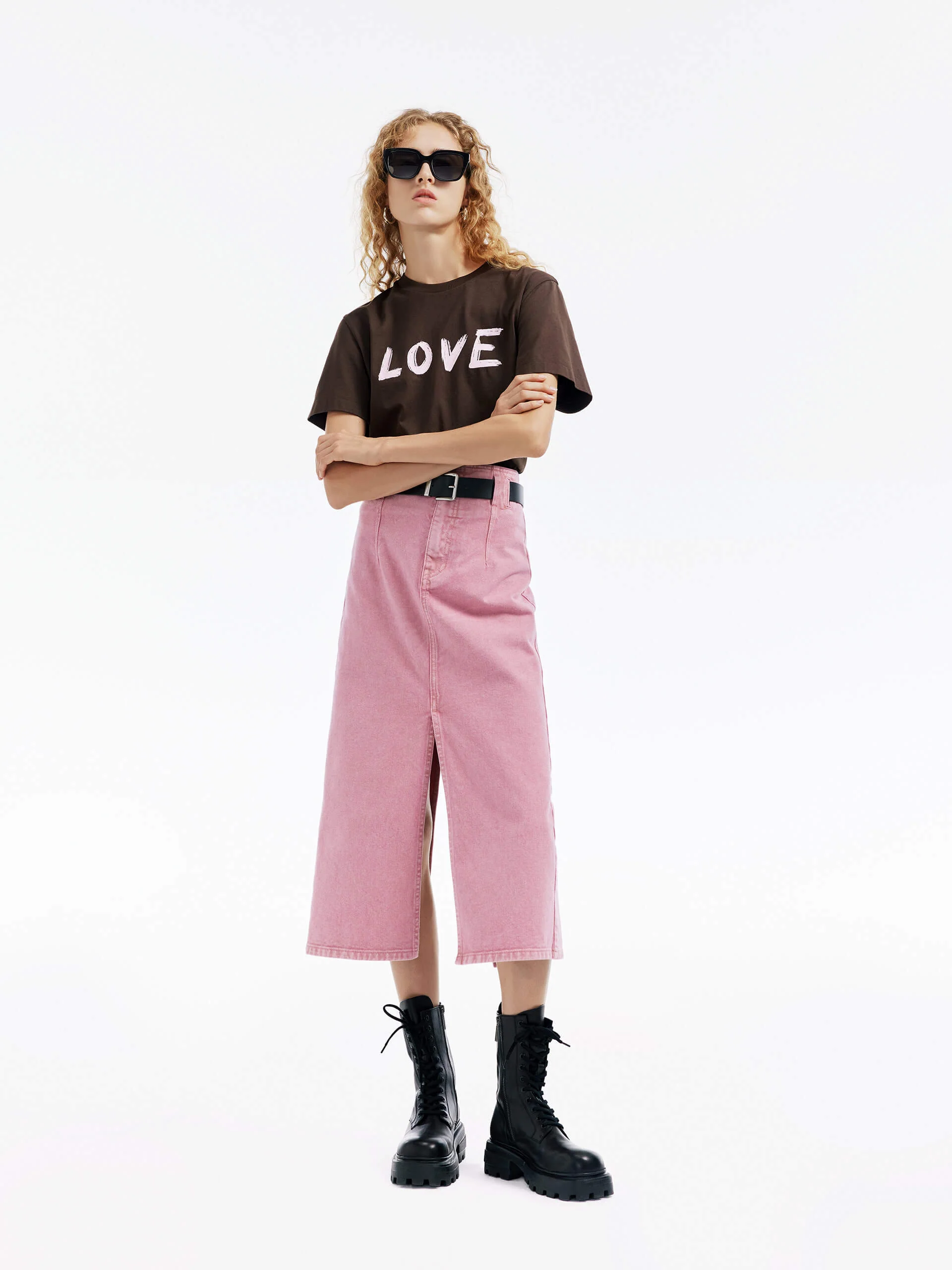 Graffiti LOVE Cotton T-shirt - Image 8