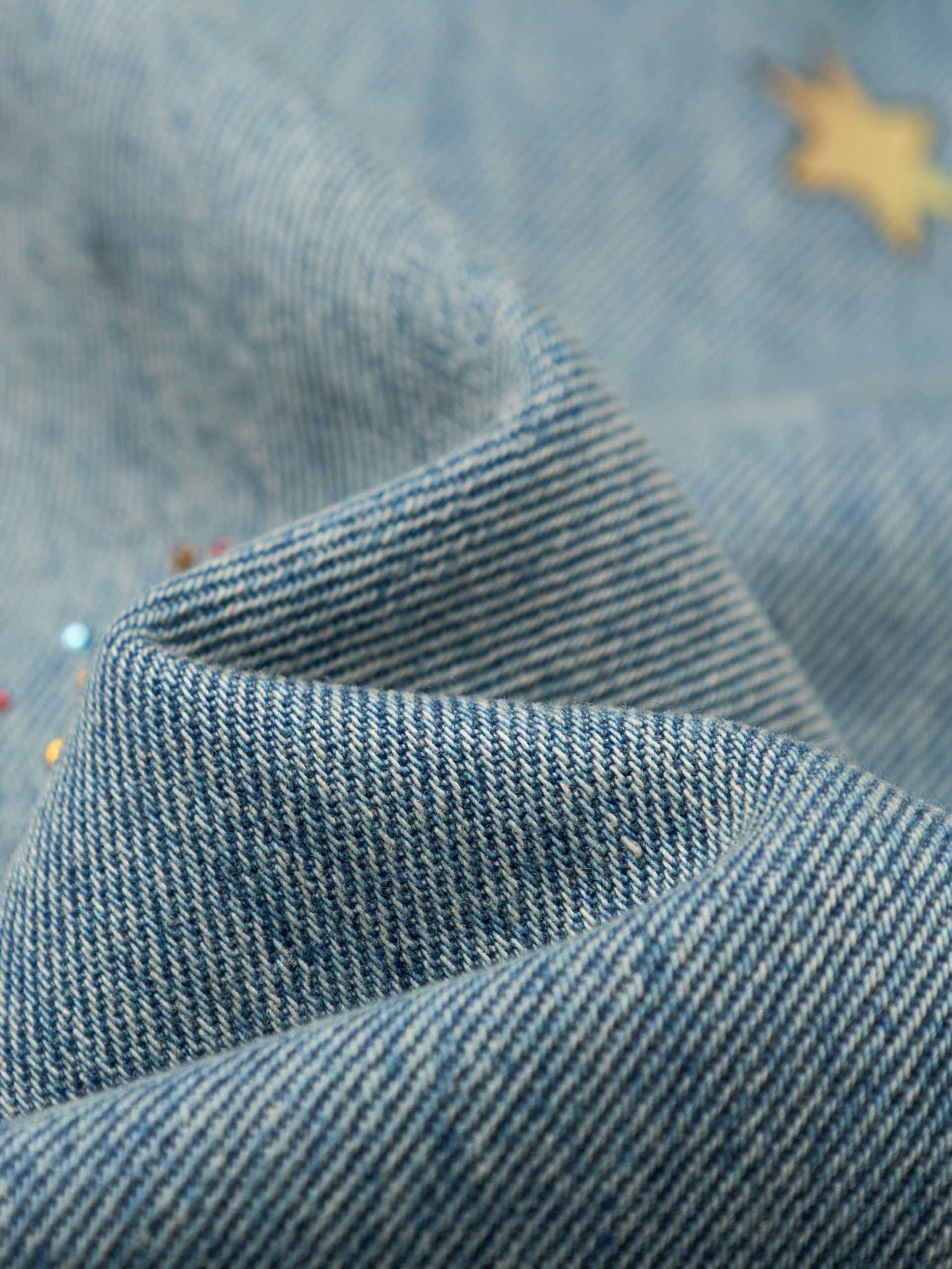 Graffiti Print Straight Jeans - Image 4