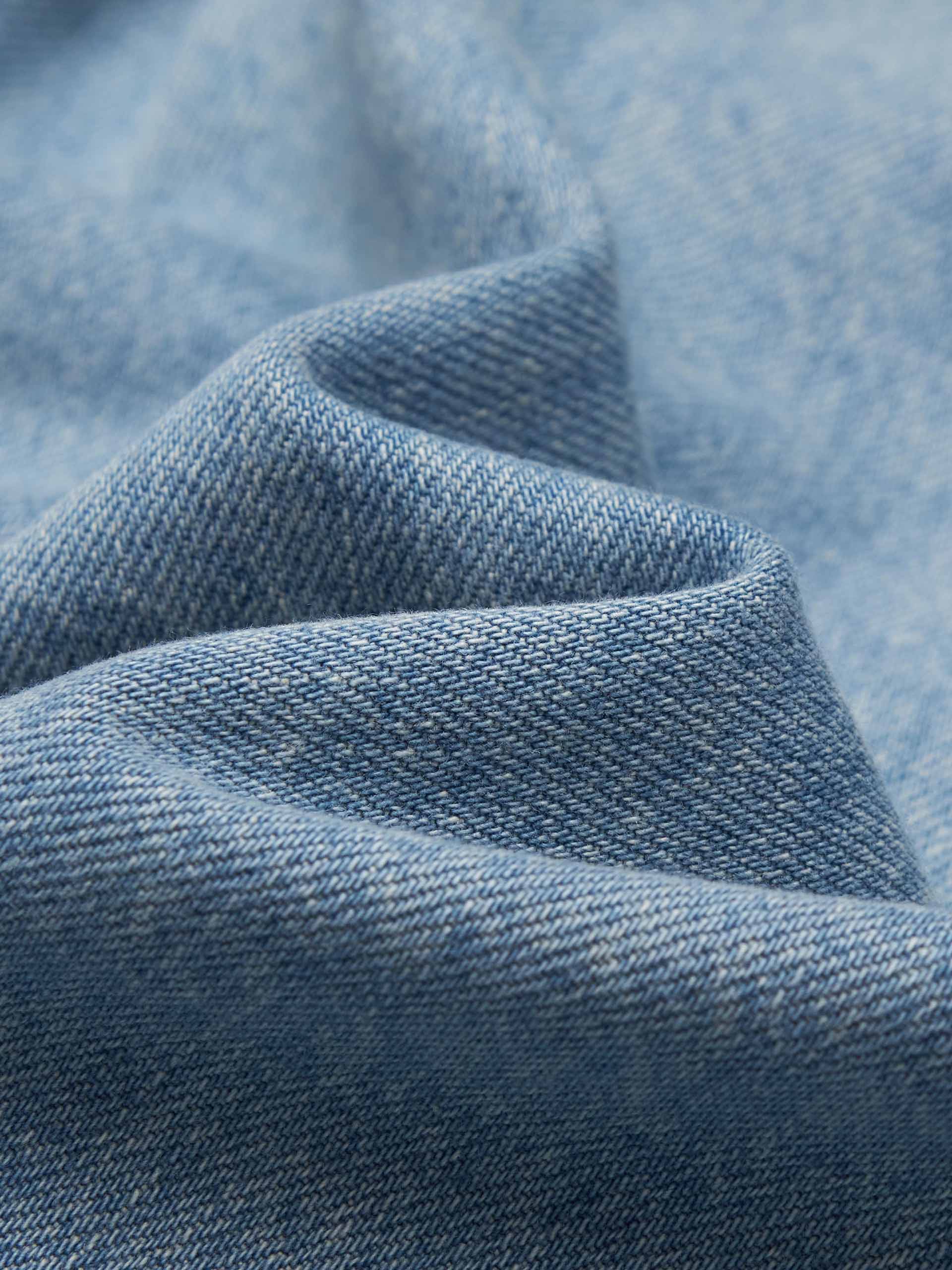 Half Button Cotton Blouse - Image 4
