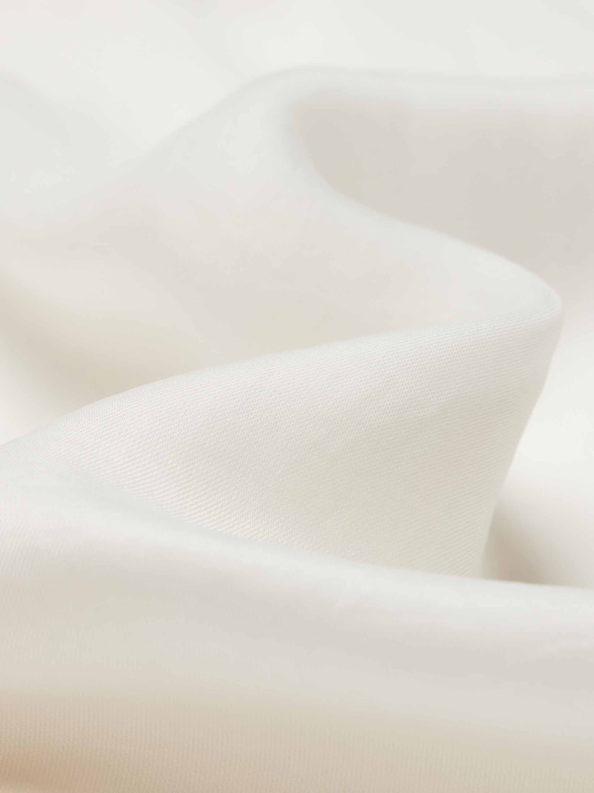 Half Button White Blouse - Image 4