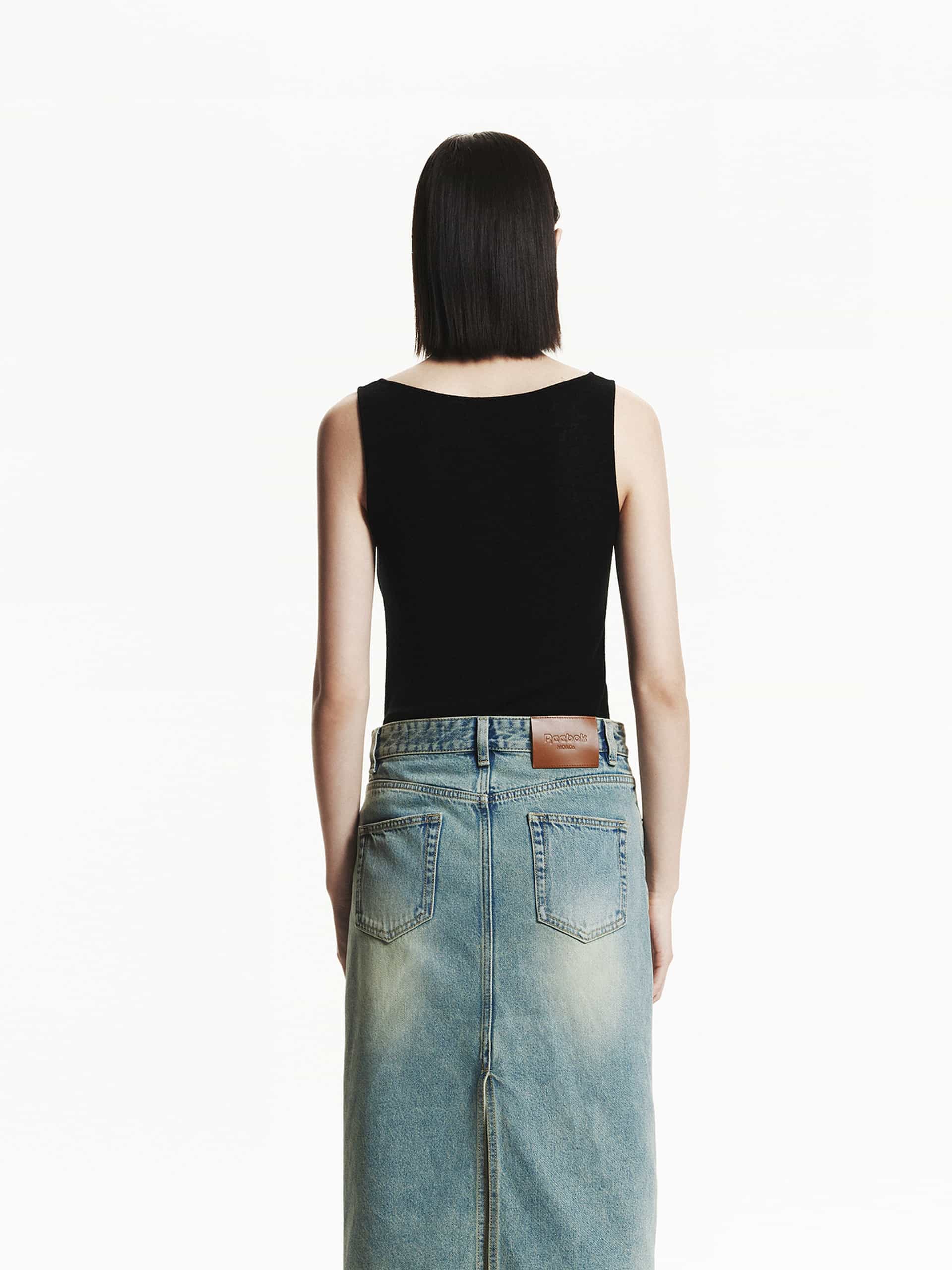 Half Button Wool Tank - Image 3
