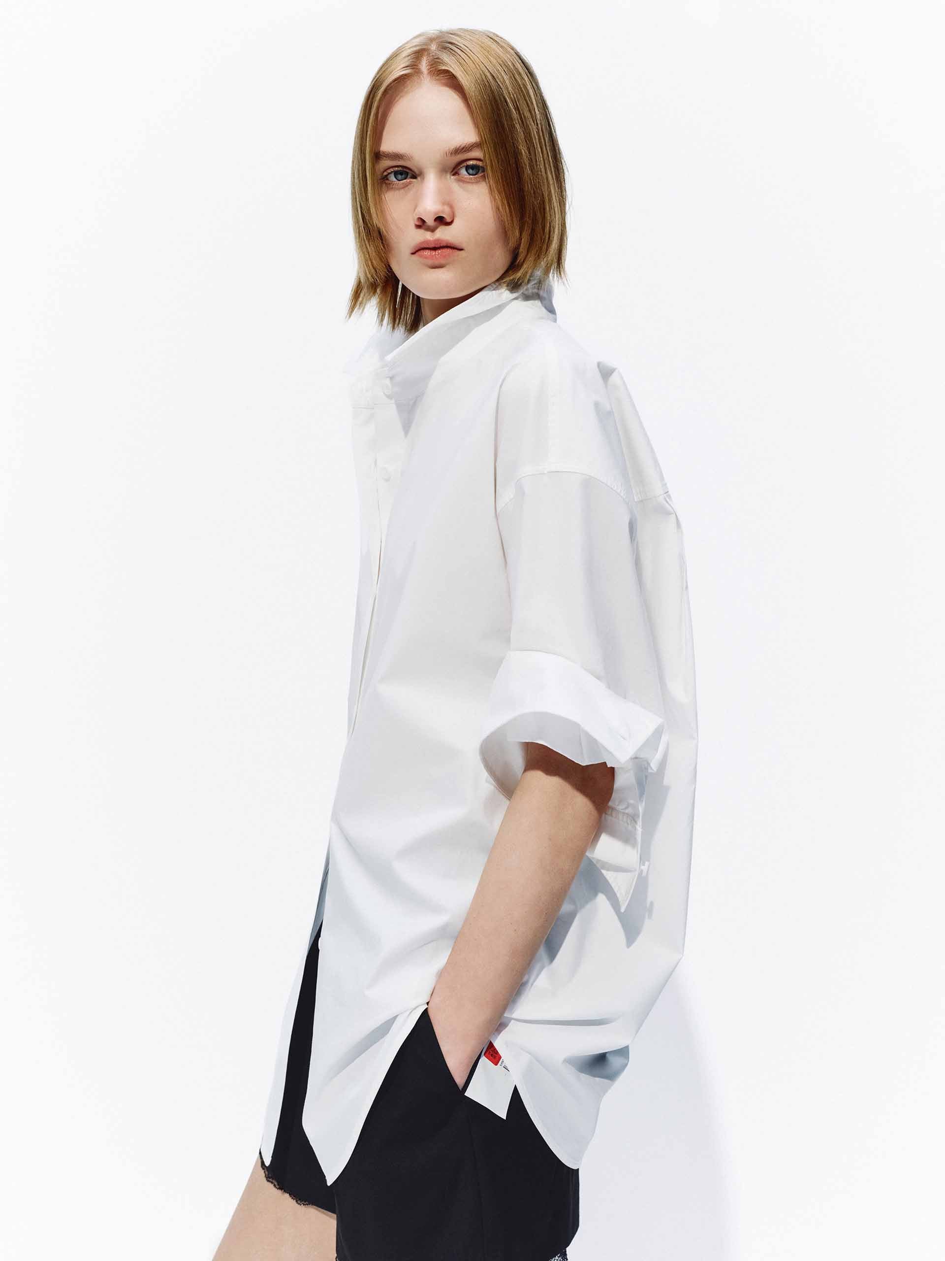 Half Sleeve Cotton Shirt - Image 14