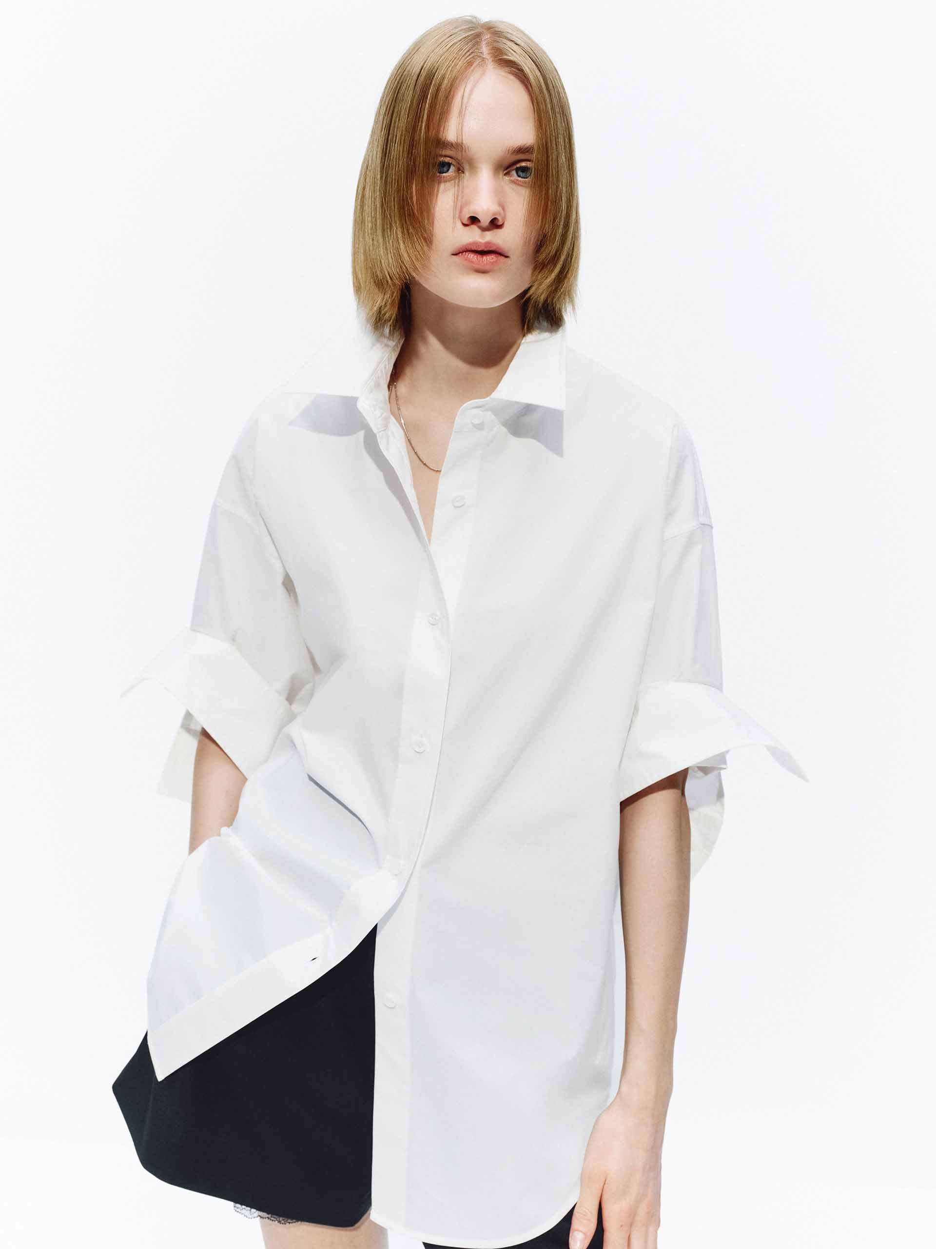Half Sleeve Cotton Shirt - Image 9