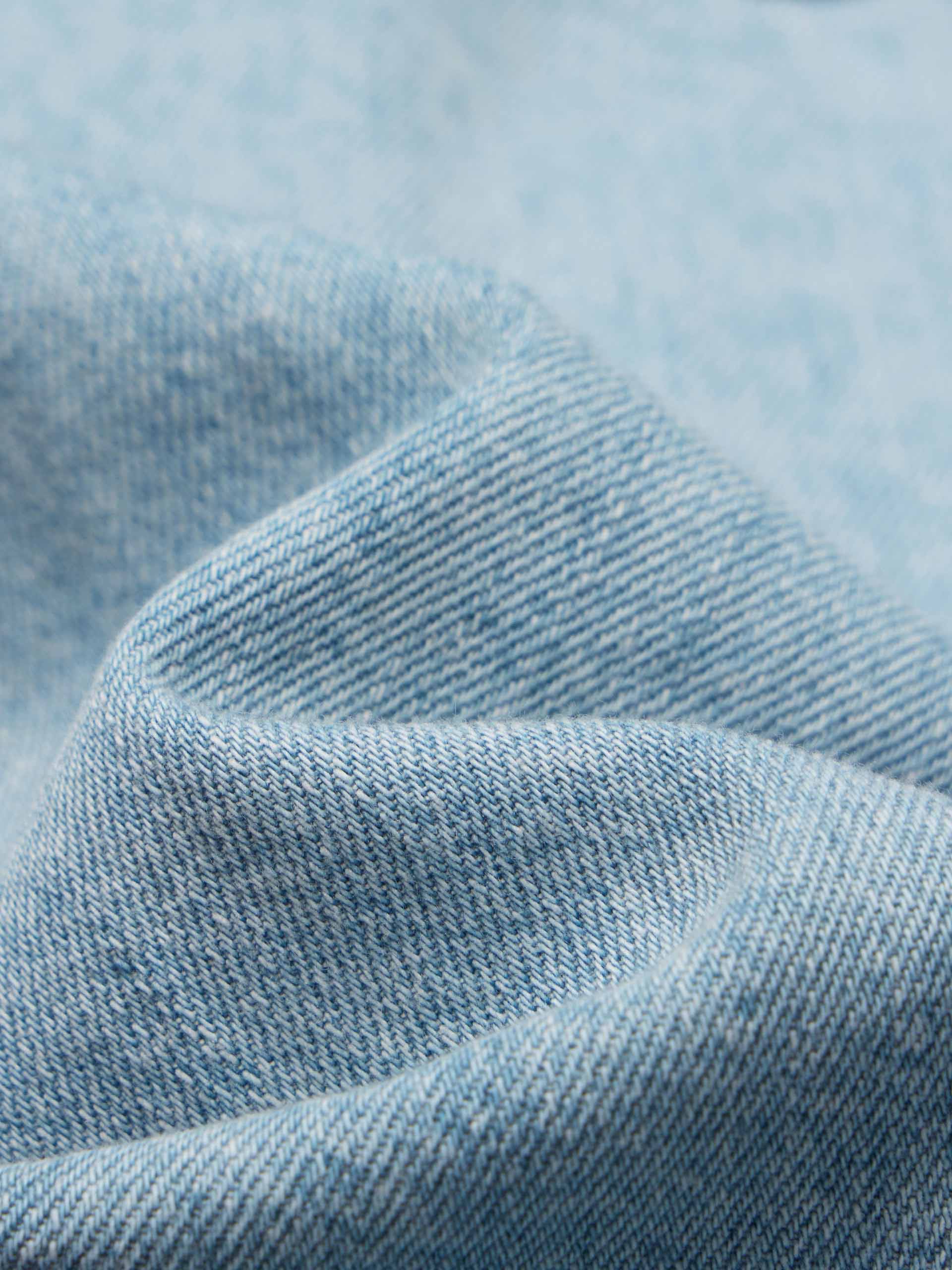 Half Sleeve Denim Shirt - Image 4