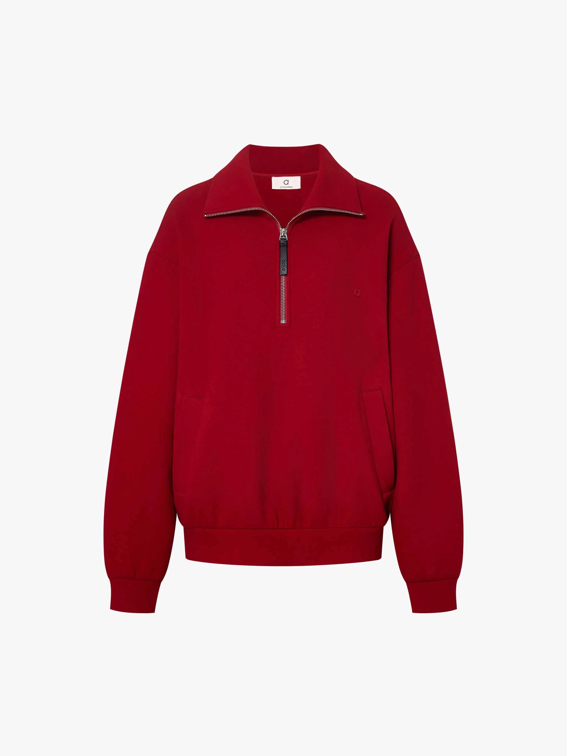 Half Zipper Relaxed Sweatshirt - Image 5