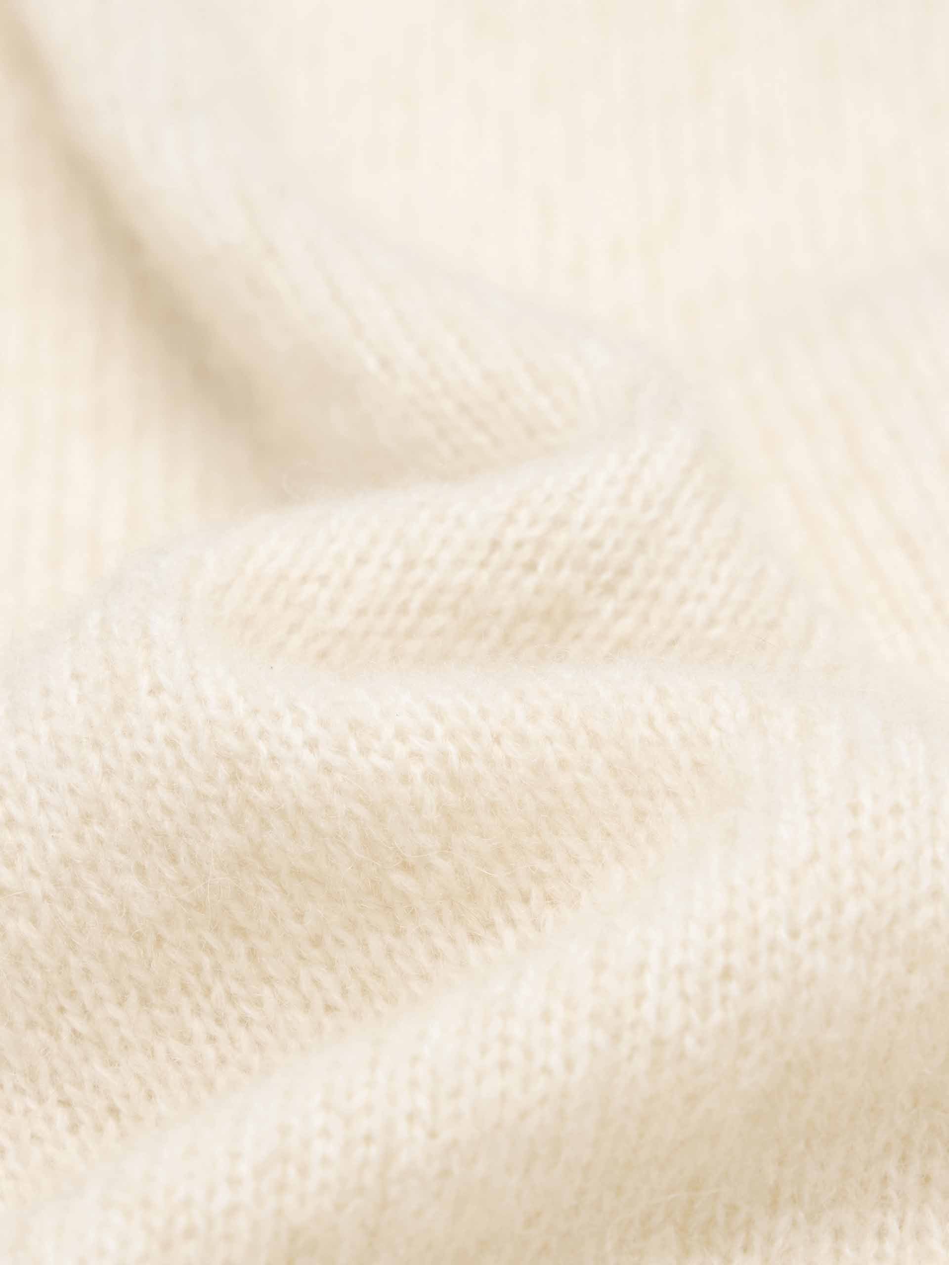 Henley Collar Wool Blend Sweater - Image 4