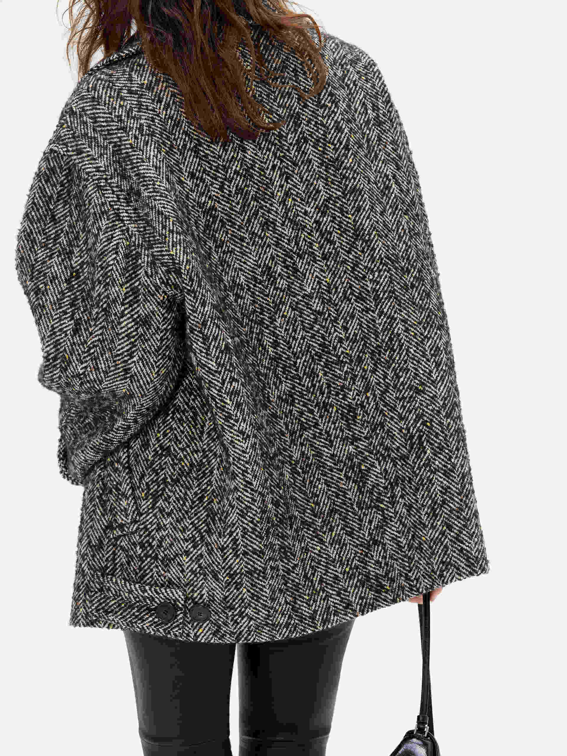 Herringbone Tweed Jacket - Image 4