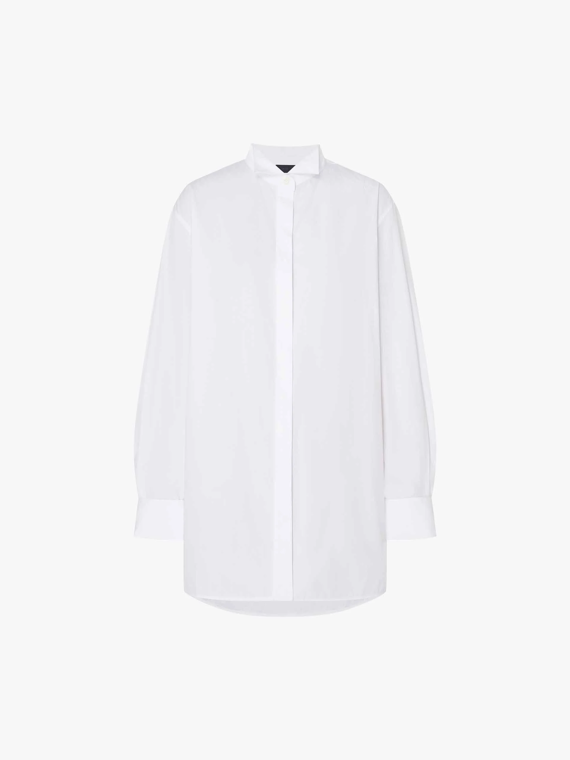 Hidden Button Cotton Shirt - Image 5