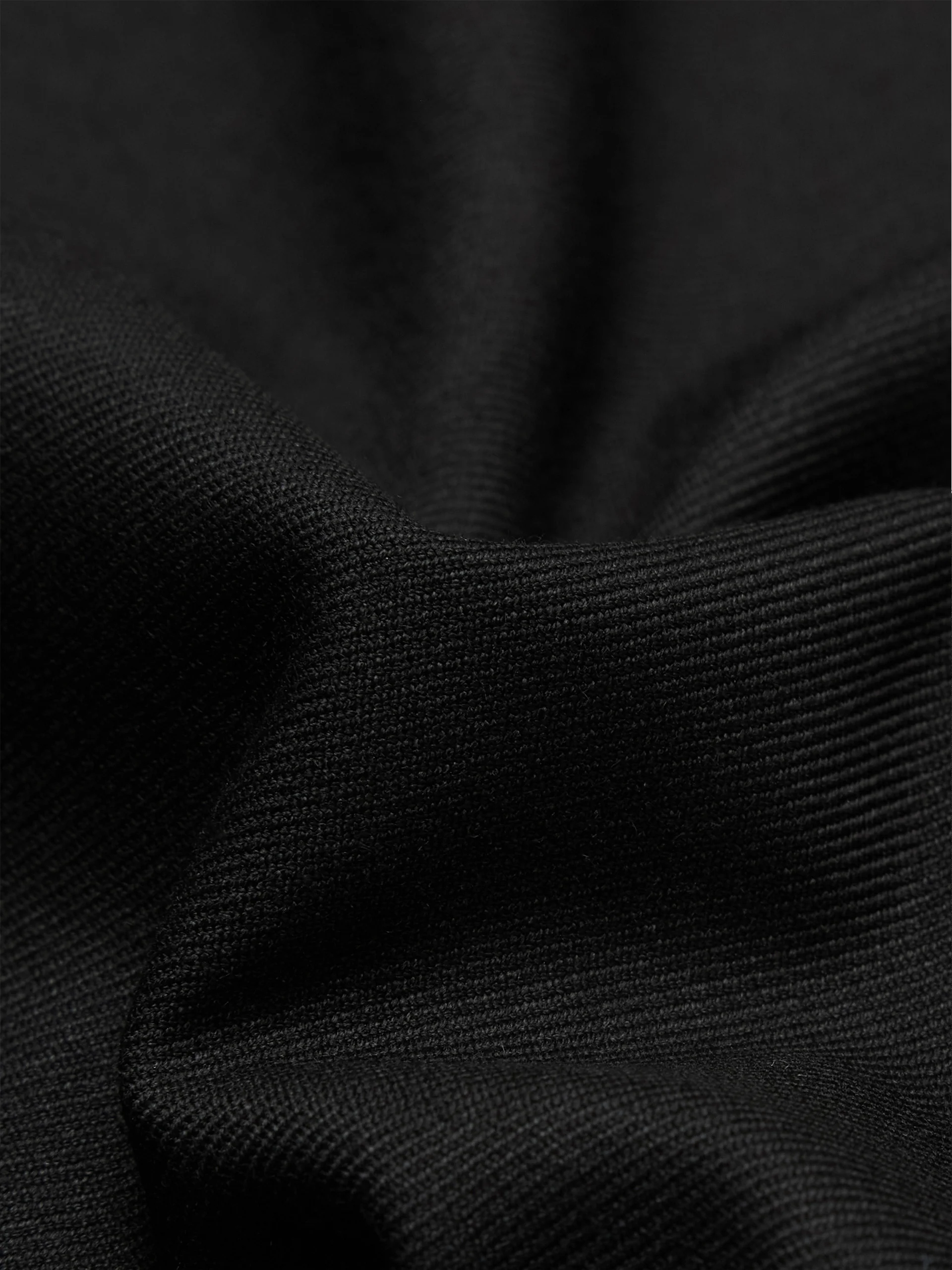 High Waist A Line Skirt with Belt - Image 3