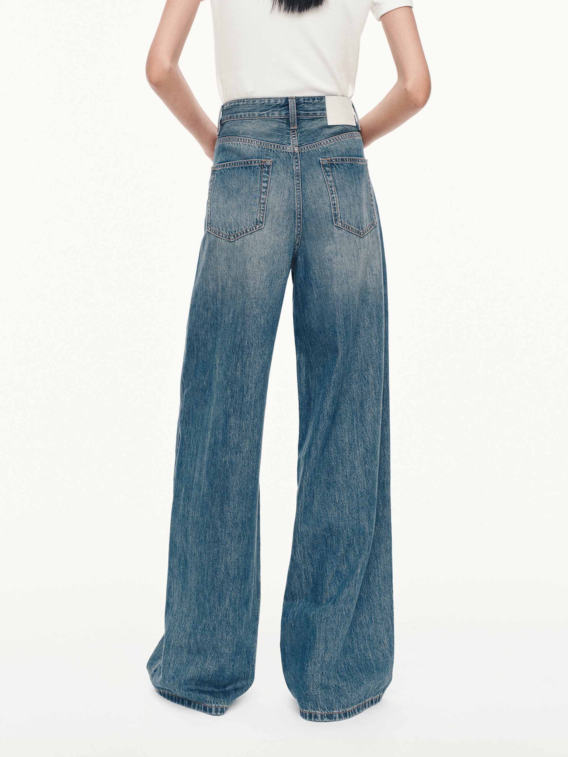 High Waist Cotton Jeans - Image 6
