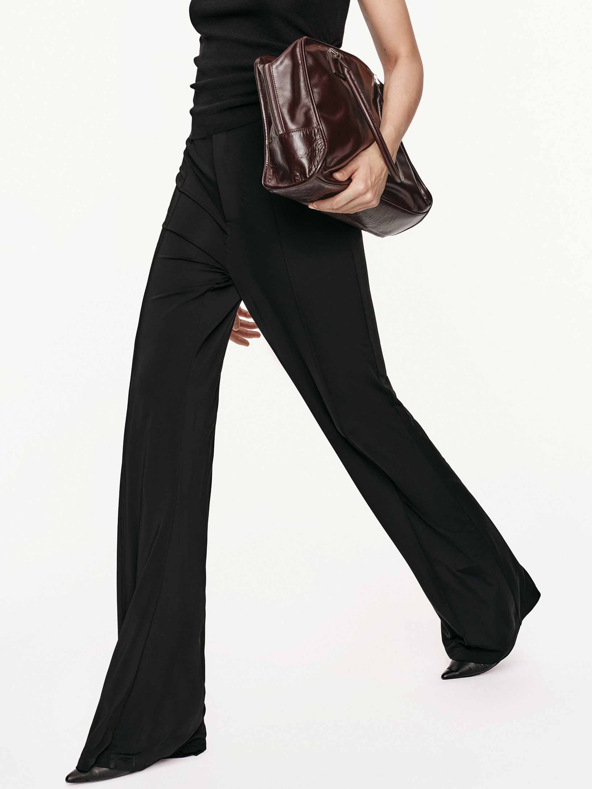 High Waist Drop Flared Pants - Image 8