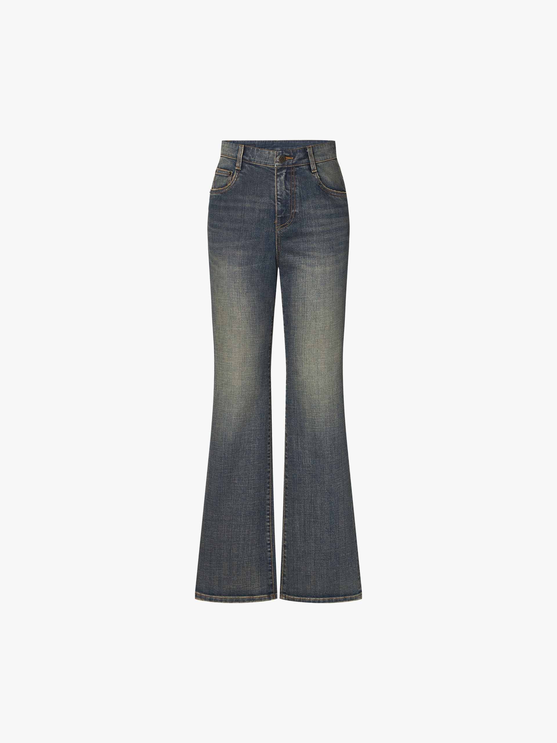 High Waist Flared Jeans - Image 5