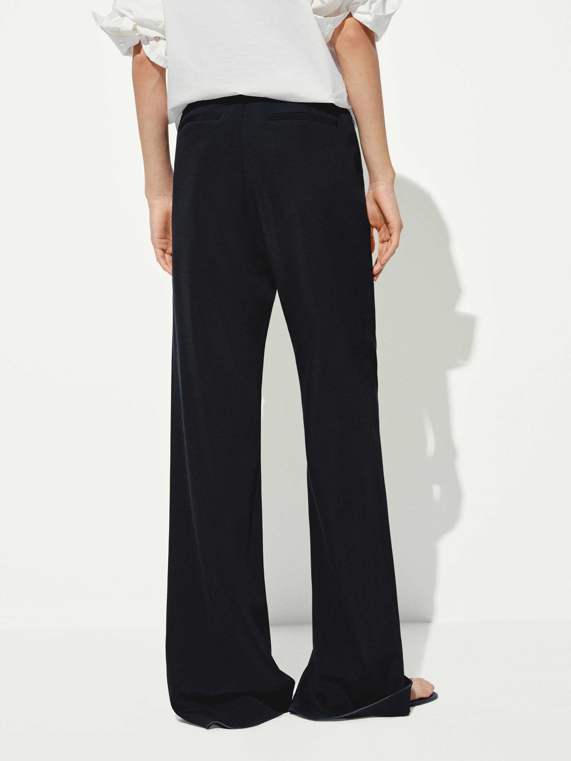 High Waist Flared Pants - Image 6