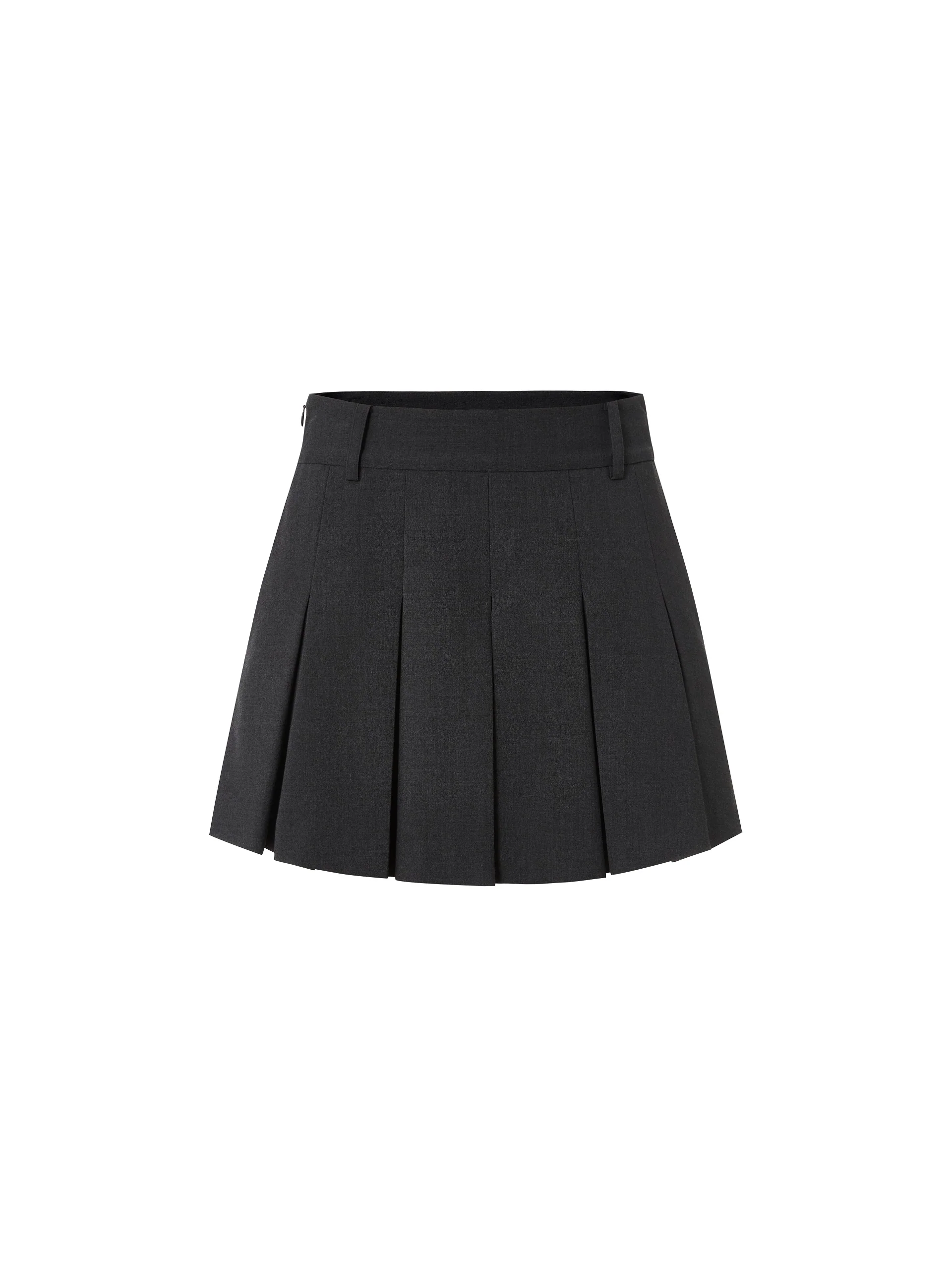 High Waist Pleated Culottes - Image 8