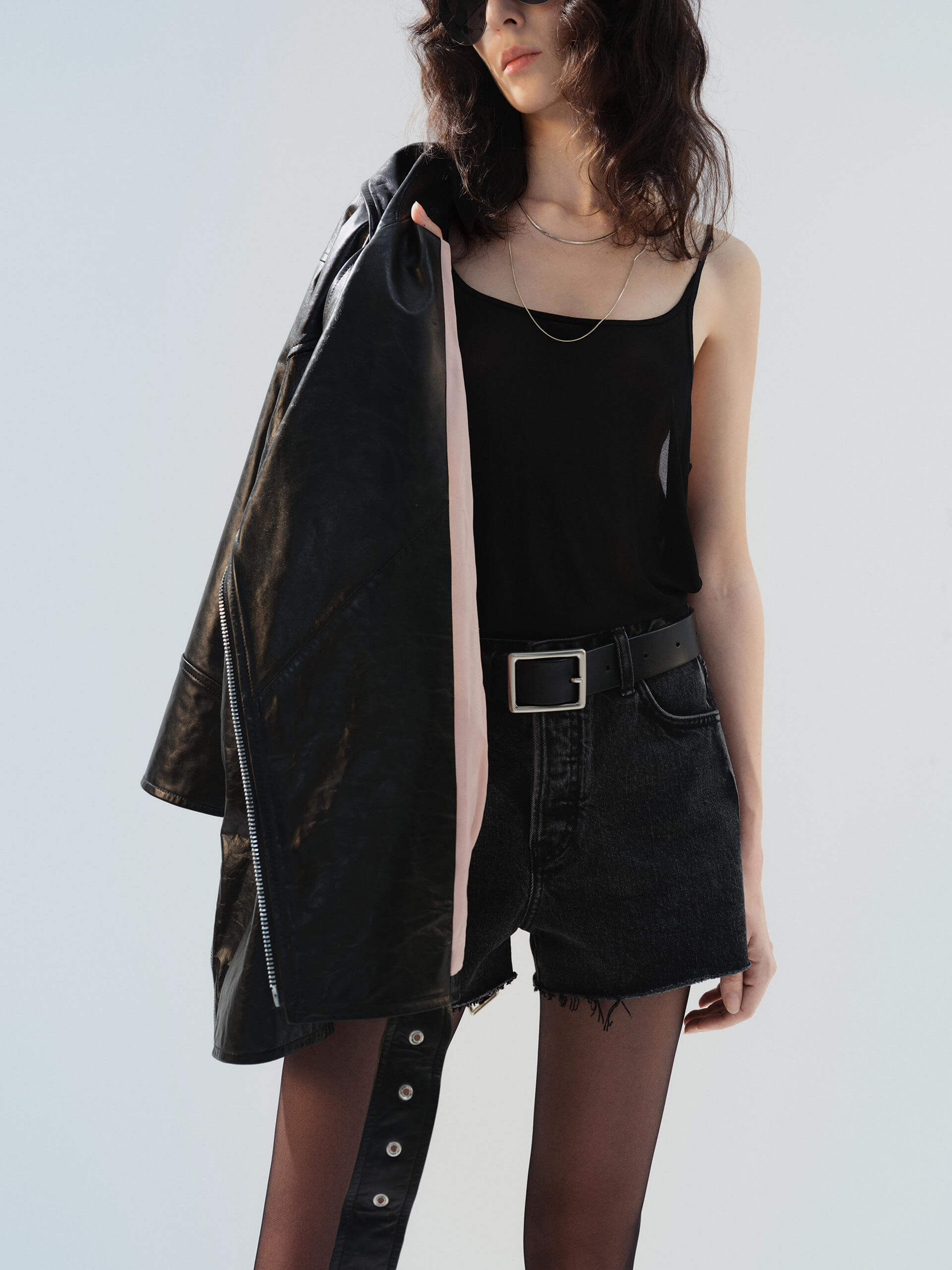 High Waist Raw Shorts - Image 14