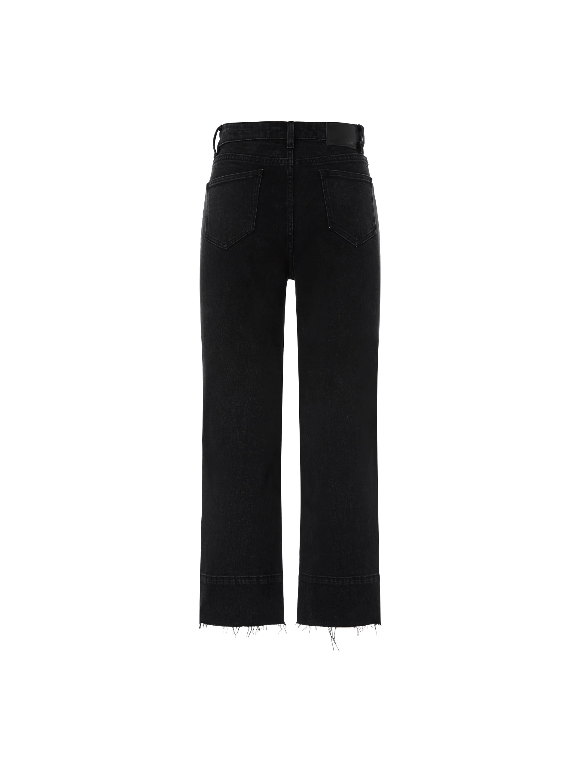 Straight Frayed Cotton Jeans - Image 8