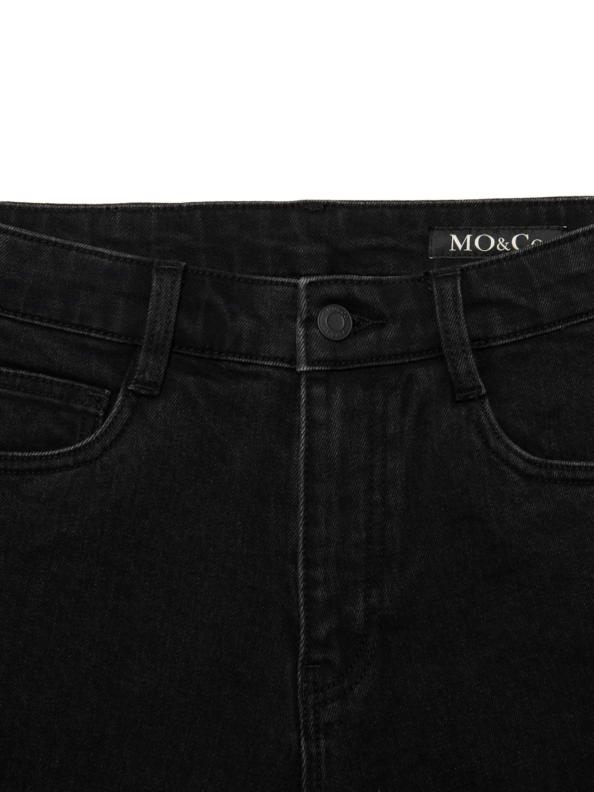 Straight Frayed Cotton Jeans - Image 9