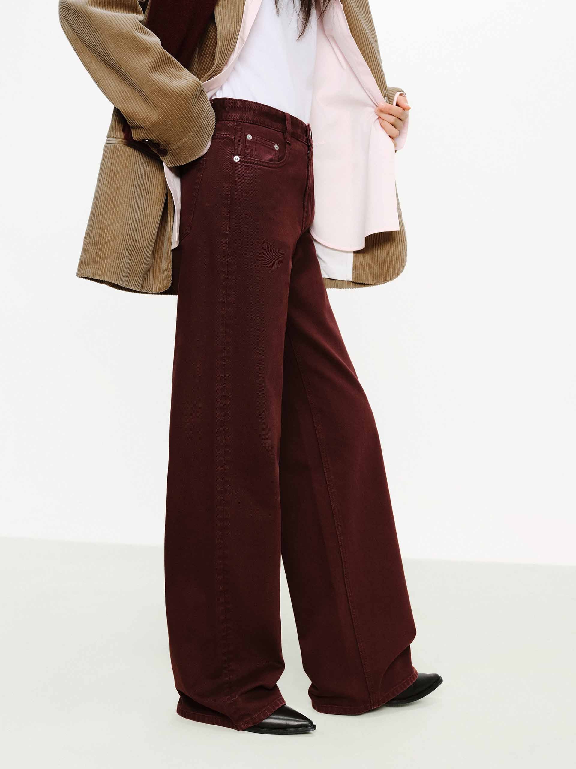 High Waist Straight Jeans - Image 3